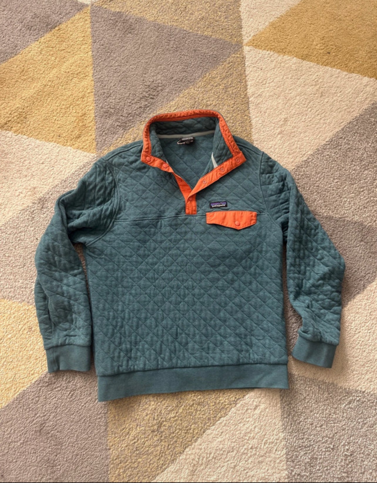 Patagonia Pullover (M Herren) Organic Cotton grün