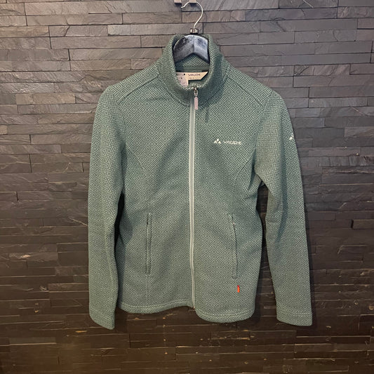 Fleece Jacke von Vaude (S/M Damen) Full Zip Shirt türkis