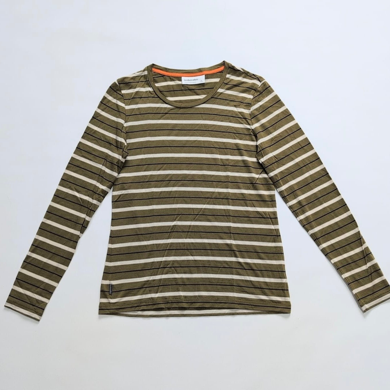 Merino Longsleeve von Icebreaker (M Damen) Langarmshirt gestreift