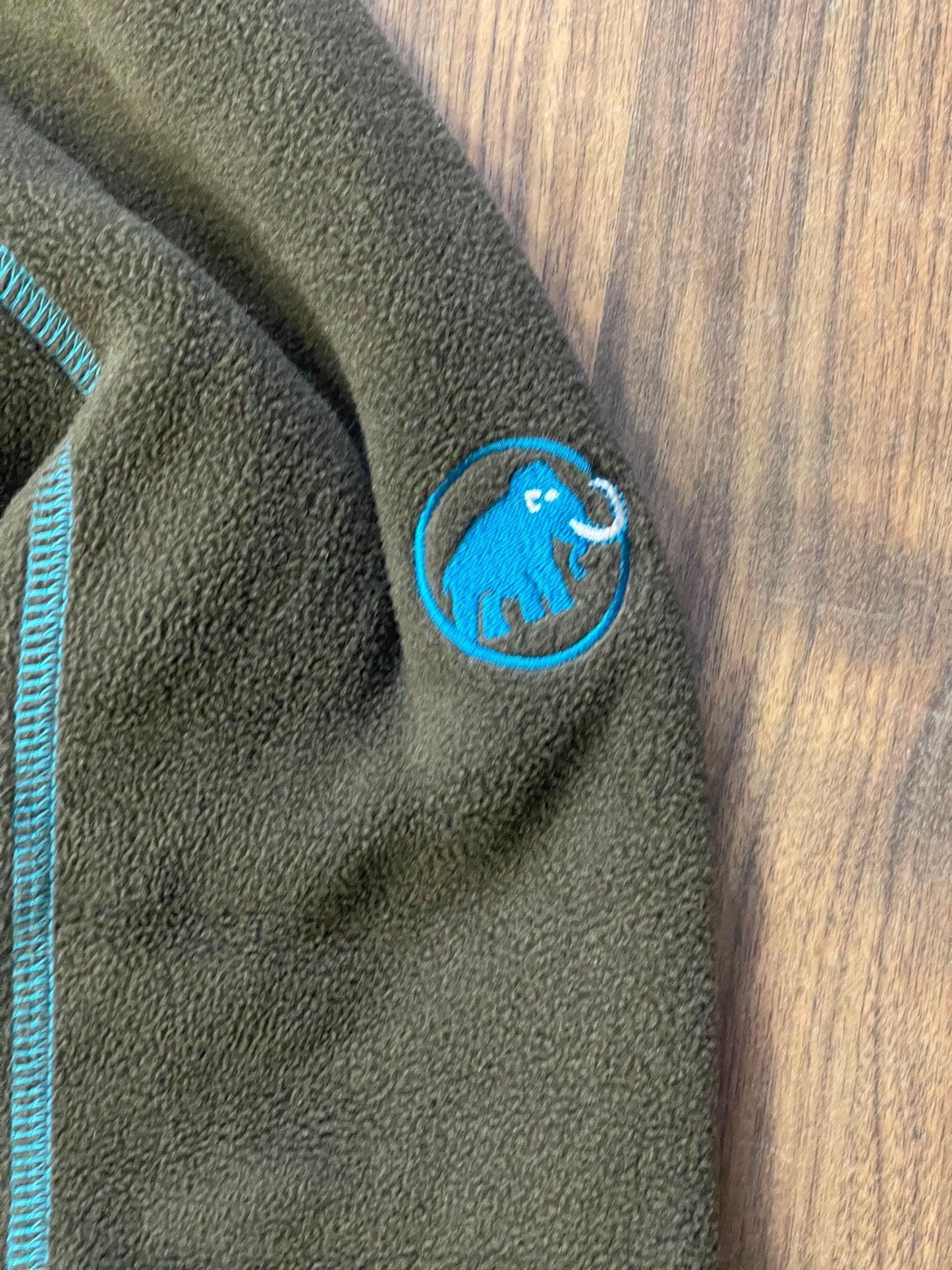 Fleece Jacke von Mammut (L Herren) Kapuzenjacke braun