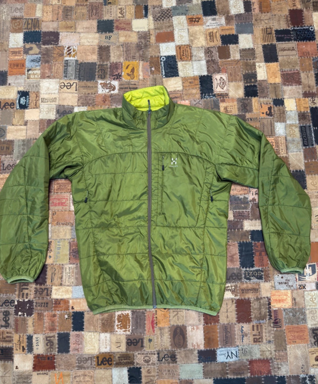 Isolations Jacke von Haglöfs (M Herren) Steppjacke grün