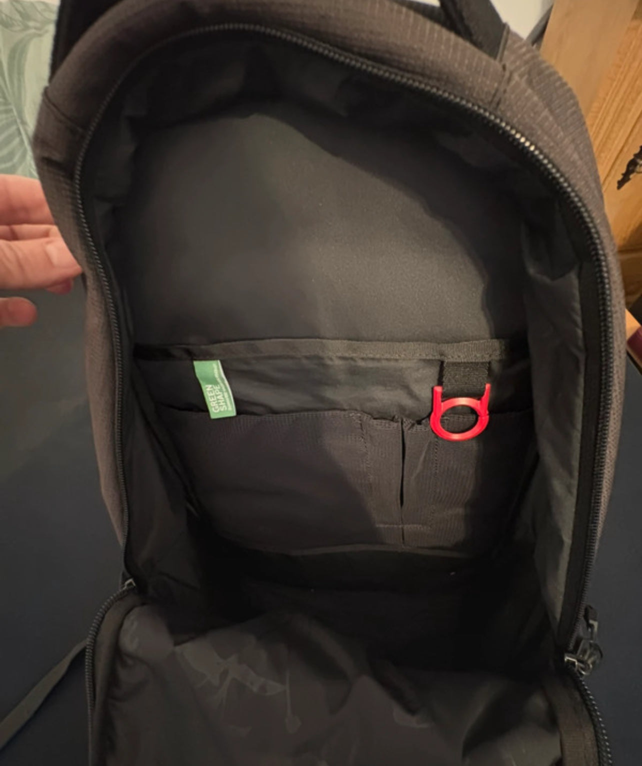 Kleiner Vaude Rucksack Daypack dunkelgrau
