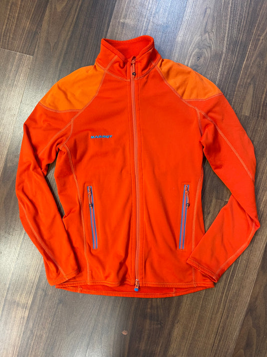 Fleece Jacke von Mammut Eiger Extreme (M Herren) Zip Sweatshirt orange
