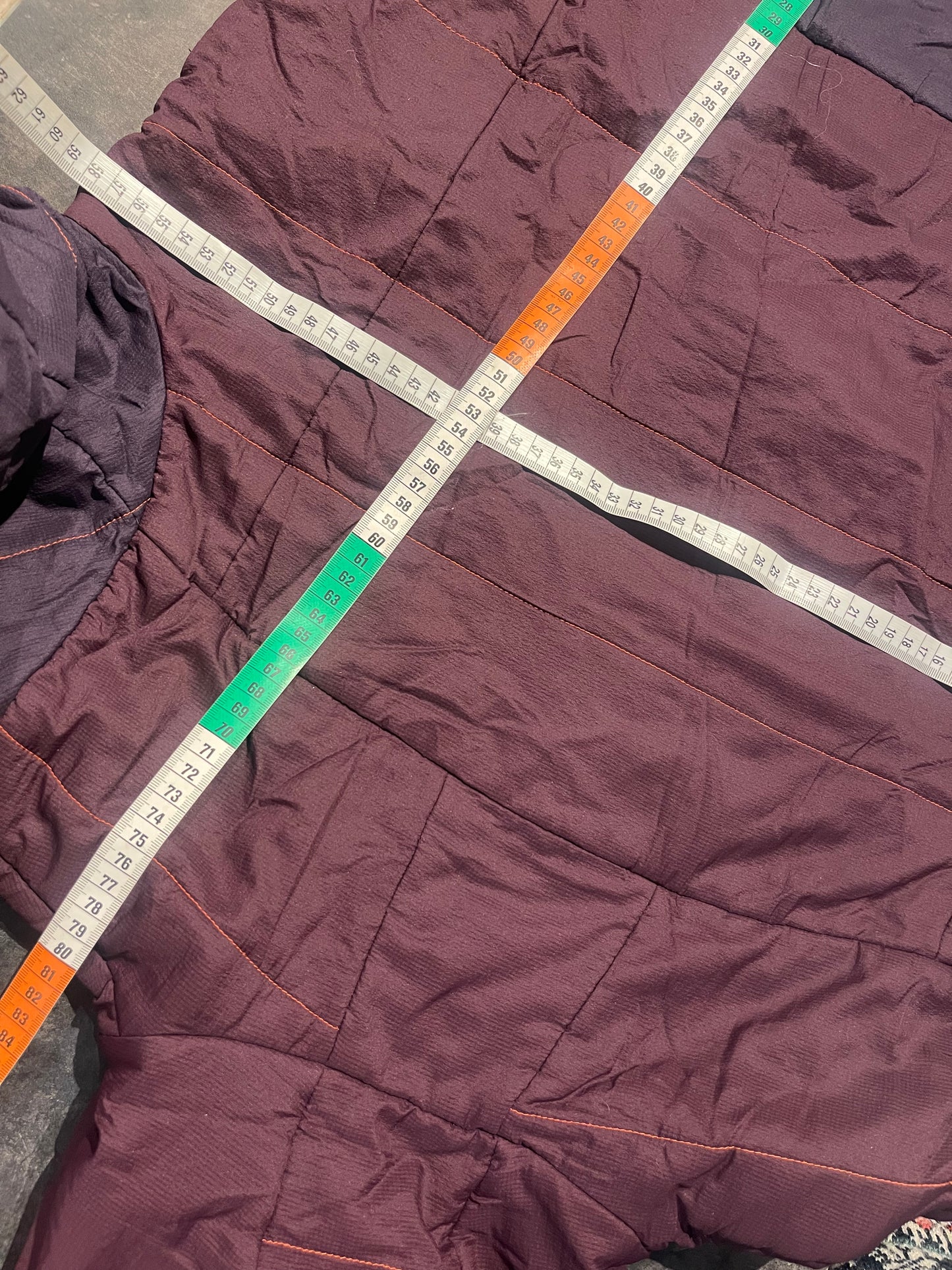 Jacke Ortovox aus Black Swisswool (M Herren) lila mit Kapuze