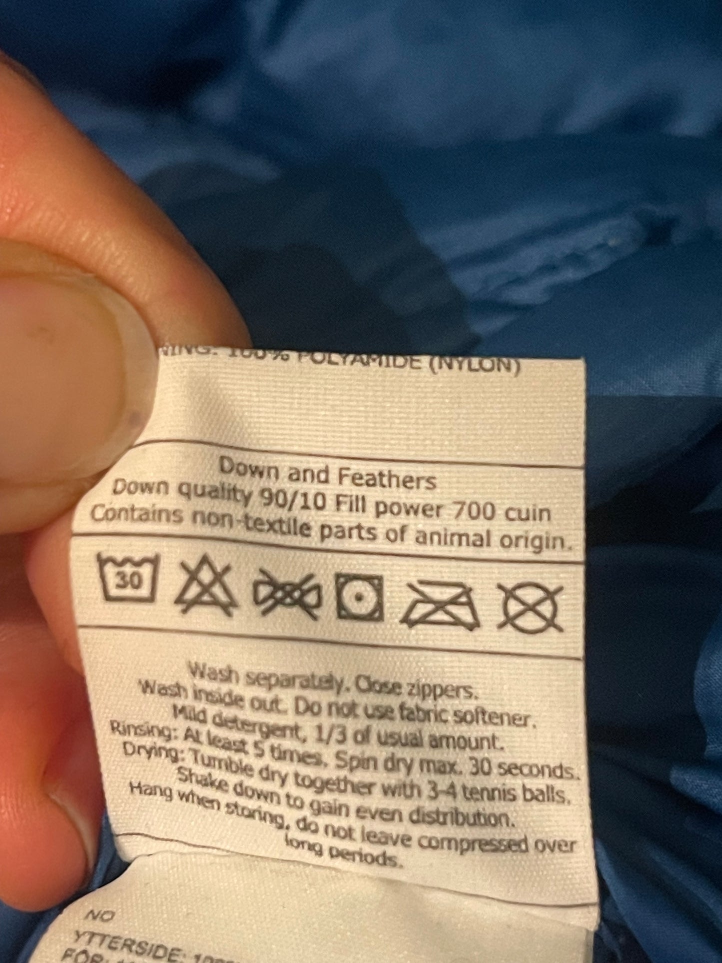 Daunen Jacke von Bergans (M Herren) blau