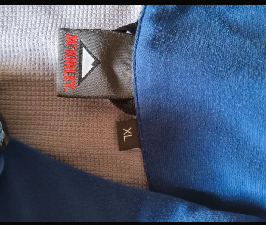 Softshell Jacke von McKinley (XL Herren) Windstopper dunkelblau