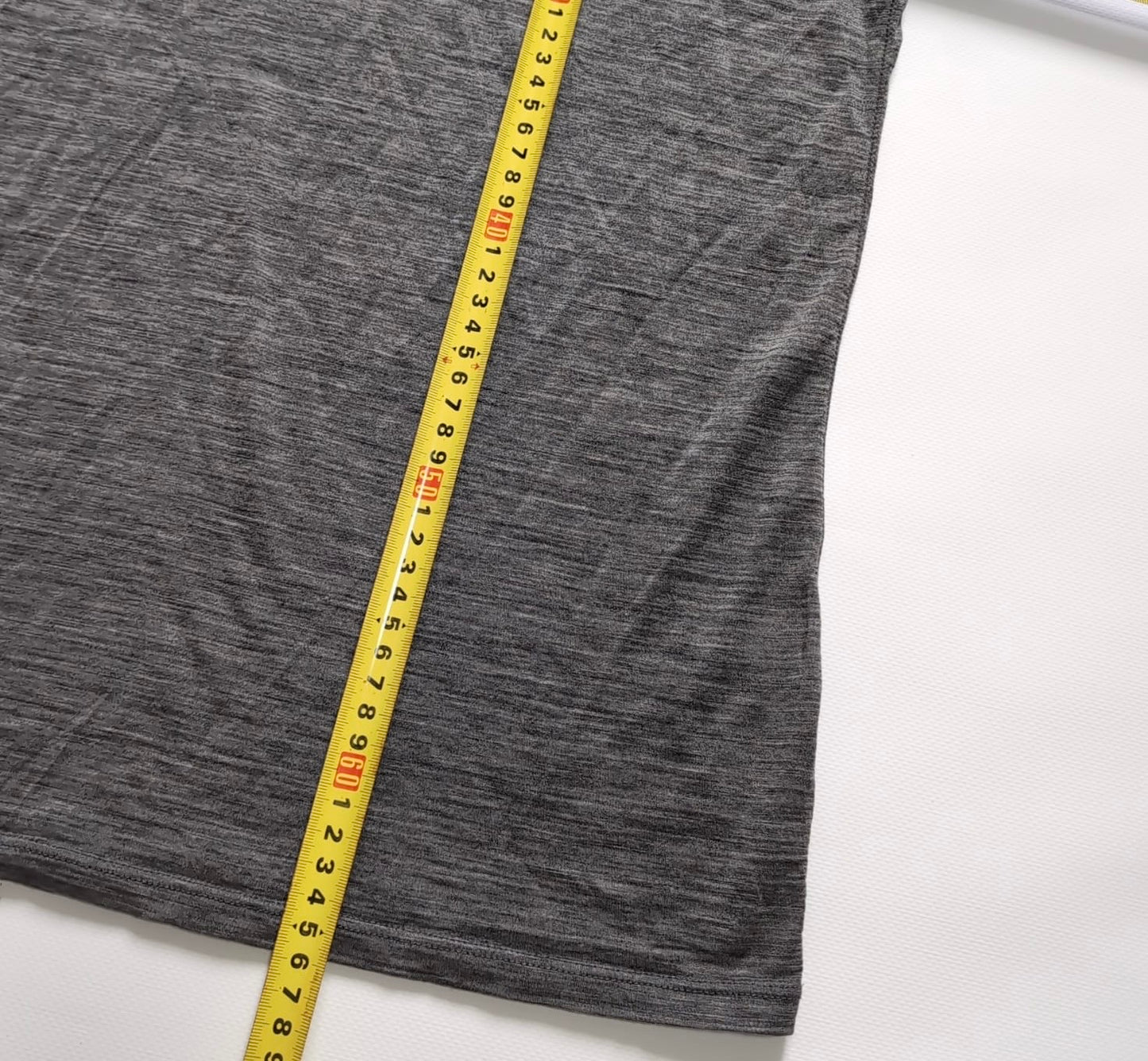 T-Shirt von Icebreaker Merino (S bis M Damen) grau - Print Camper