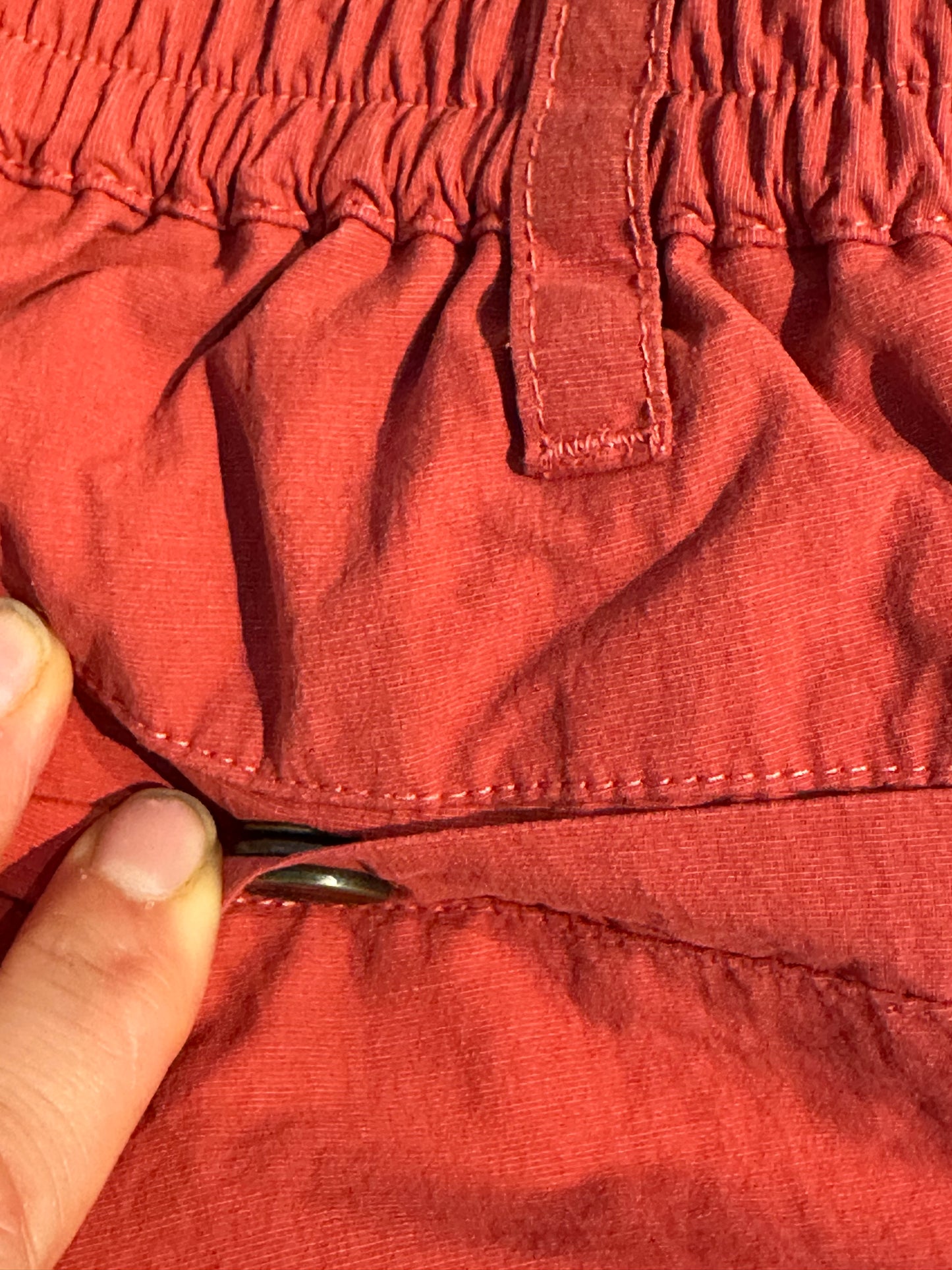 Shorts von Fjällräven (50 Herren / L) kurze Trekking Hose korallenrot
