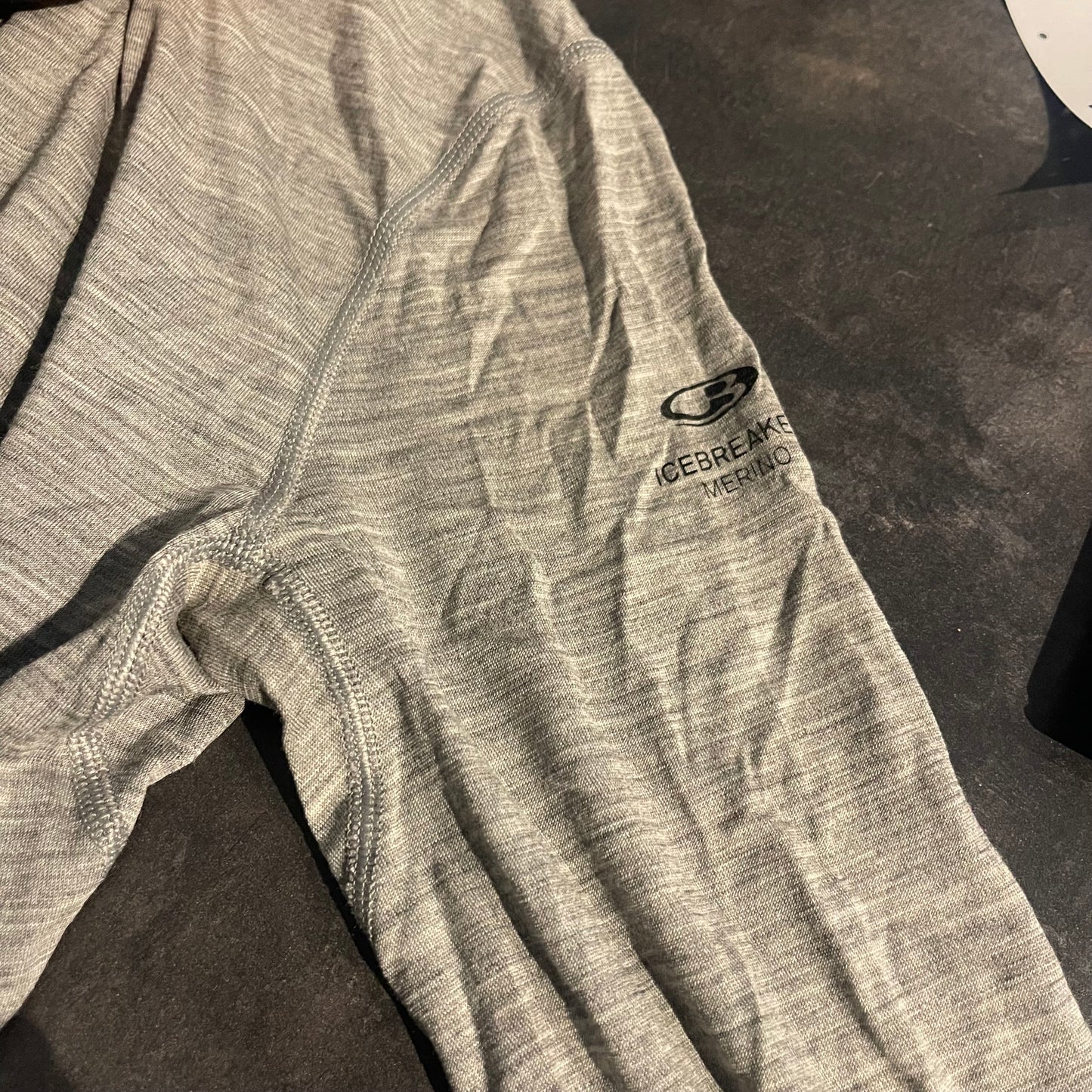 Merino 200 Longsleeve Icebreaker (S Damen ) grau Blümchen