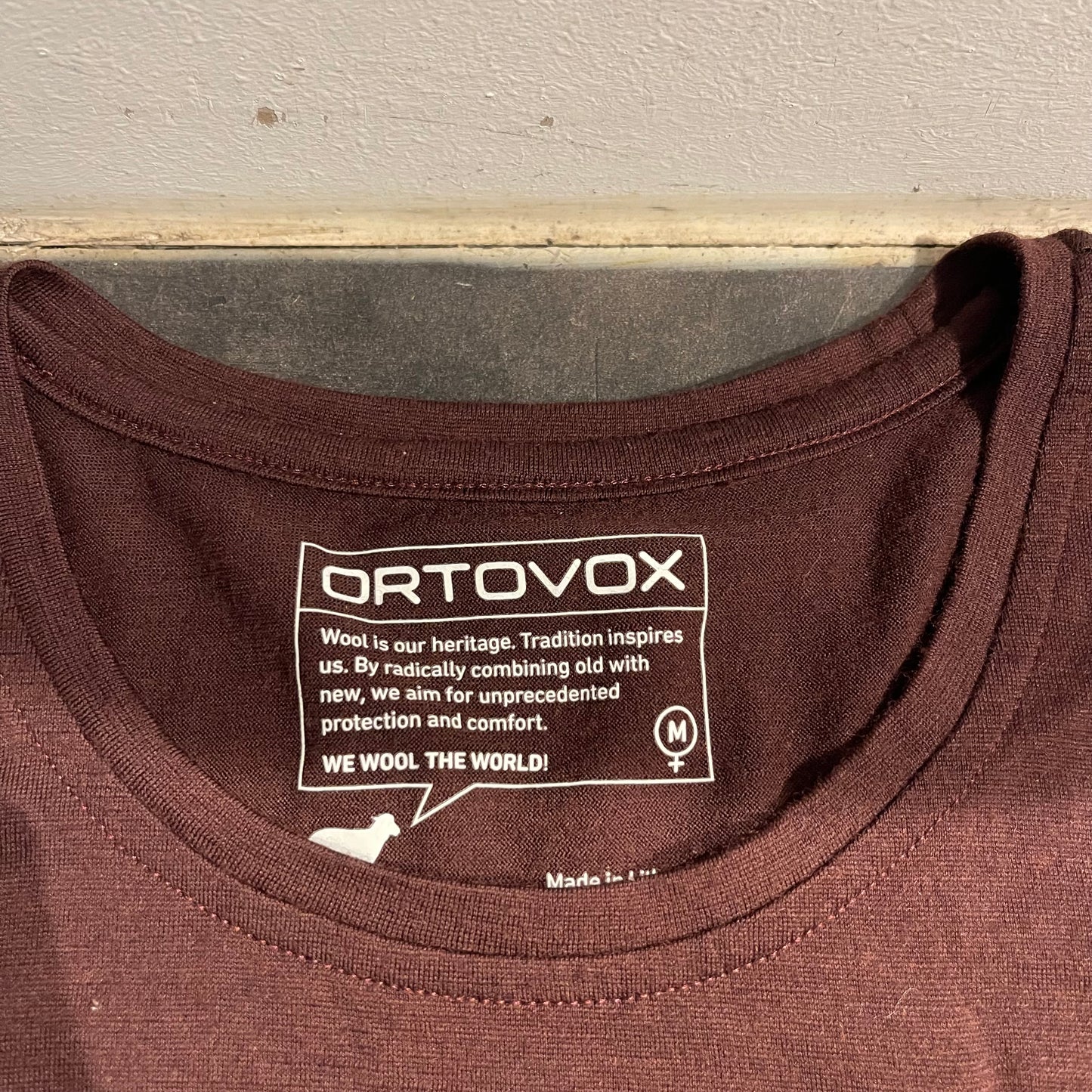 Merino Longsleeve von Ortovox (M Damen) lila