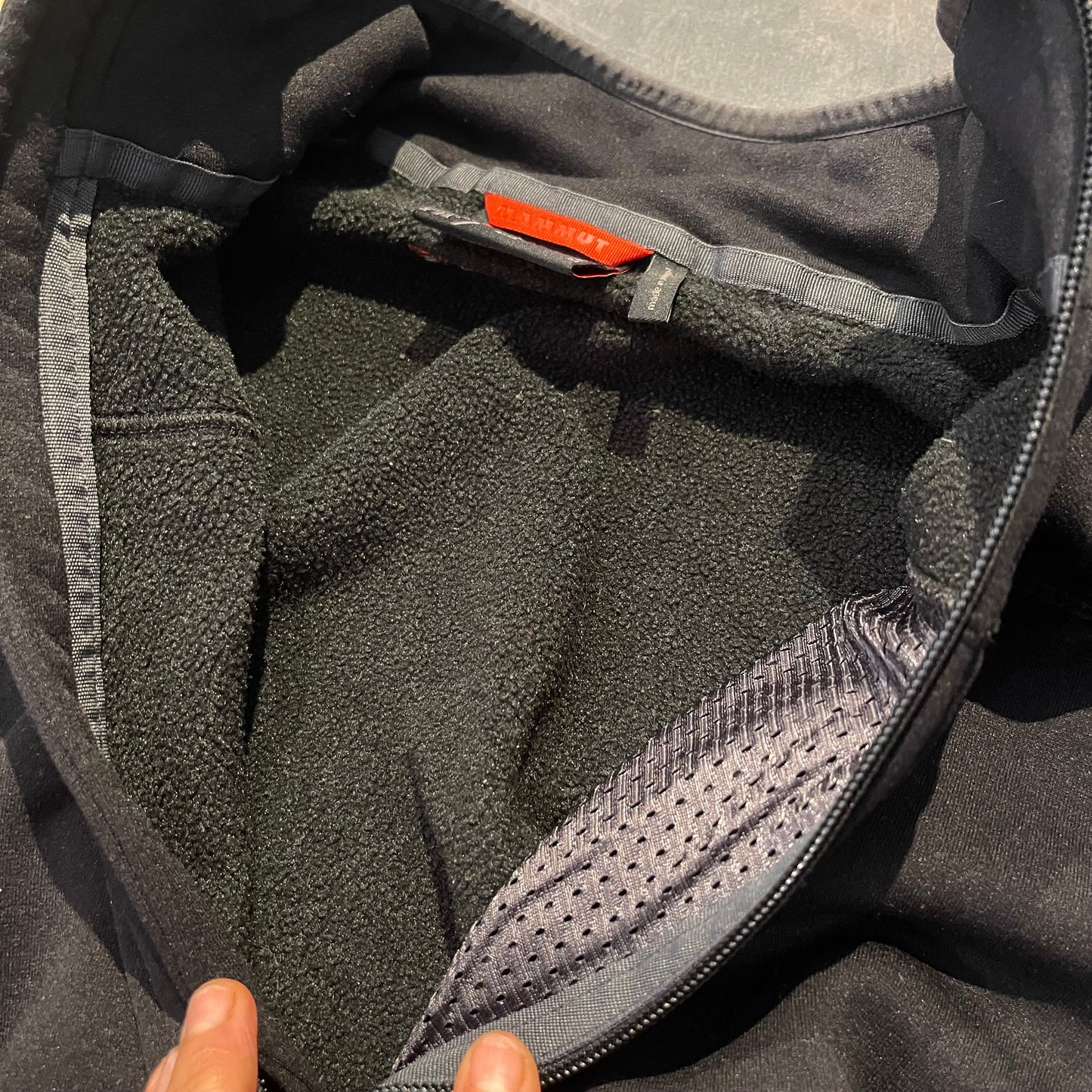 Fleece Jacke von Mammut (S Herren) Zipper Sweatshirt Polartec schwarz