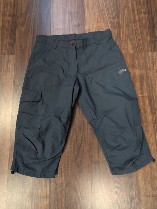 3/4 kurze Wanderhose von Mammut (Damen XL) grau