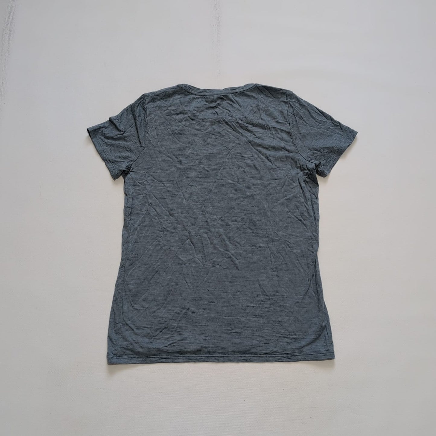 T-Shirt von Icebreaker Merino (L Damen) grau Print