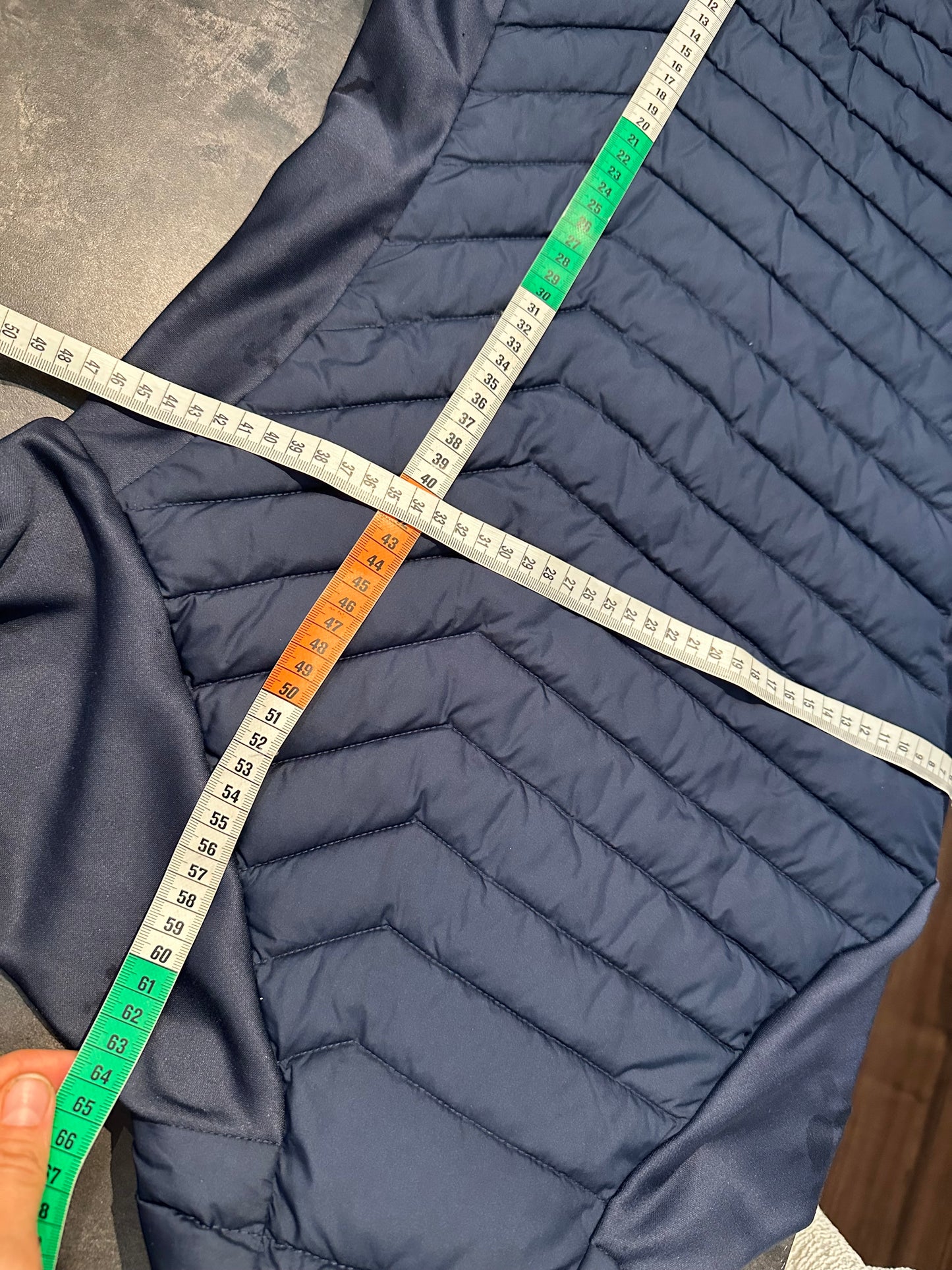 Hybrid Stepp Jacke Columbia (M Damen) Isolation Midlayer marineblau