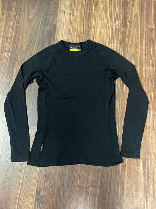Merino Longsleeve Icebreaker (M Herren) schwarz