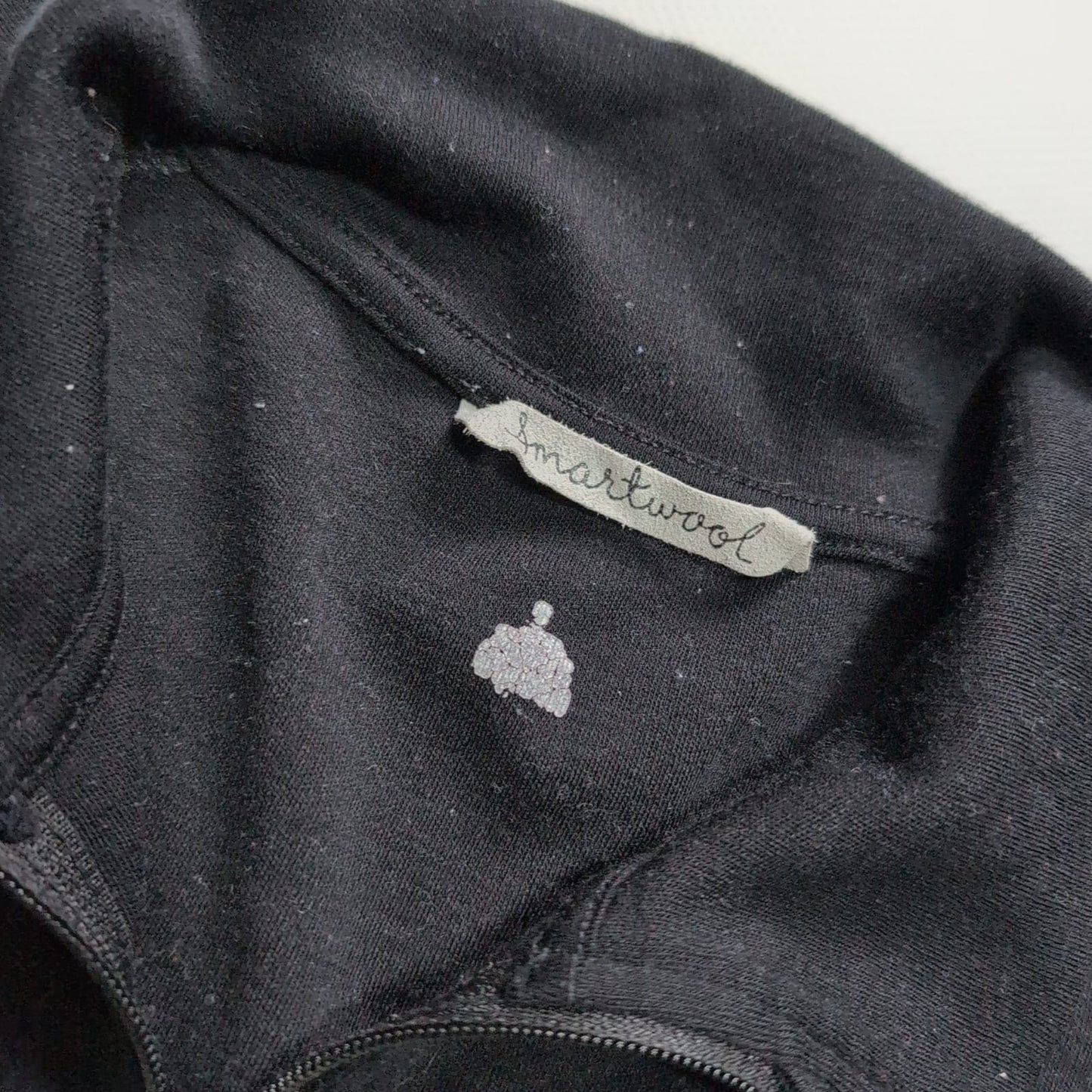 Merino Zip Longsleeve von Smartwool (M Herren) Baselayer schwarz