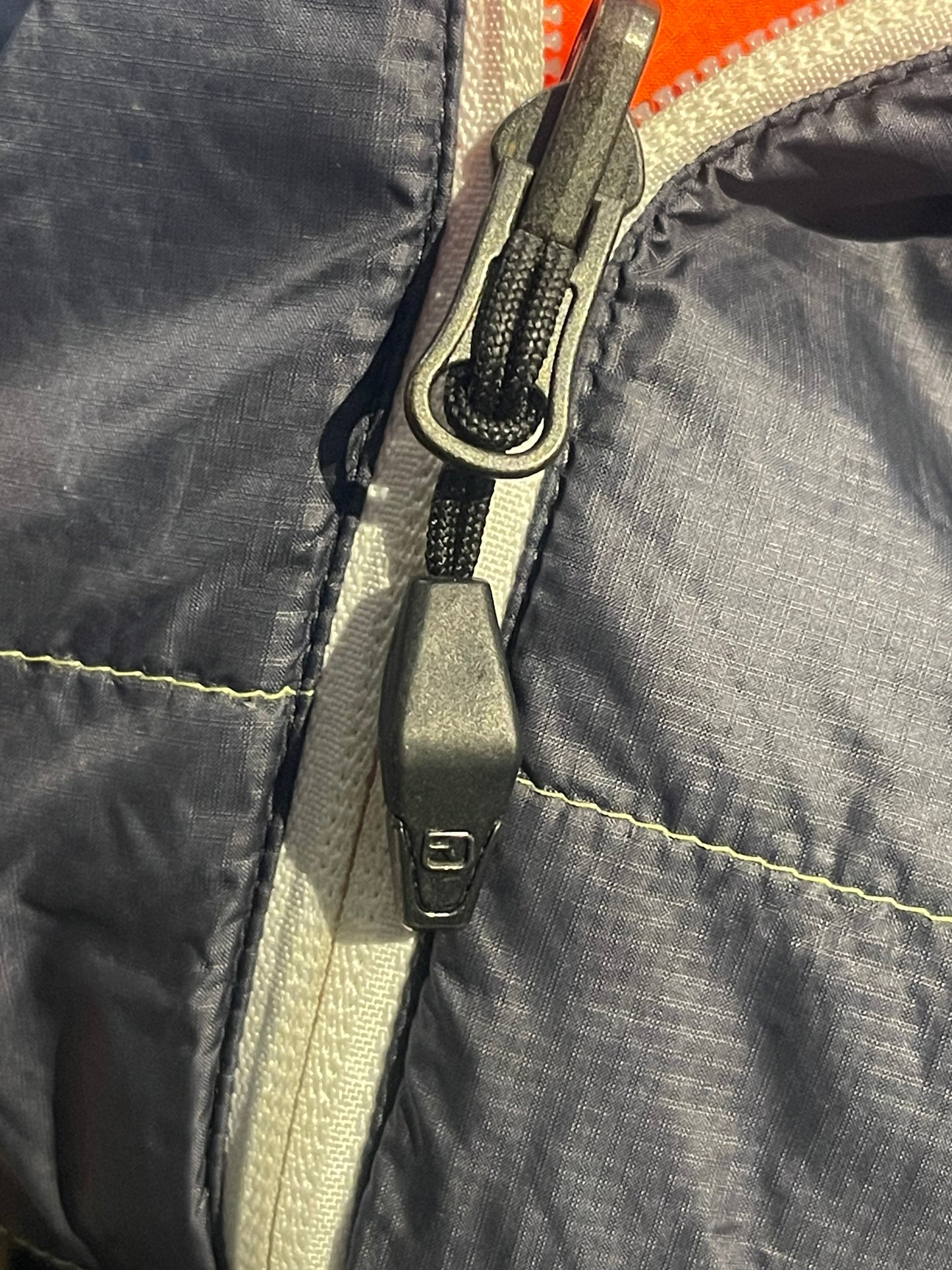 Wende Jacke Ortovox Wolle / Daune (XL Herren) schwarz orange