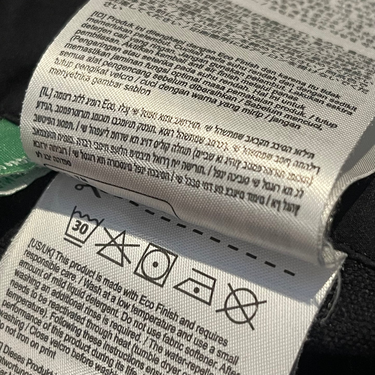 Rad / Wander Shorts von Vaude ( L Herren ) schwarz Seitenöffnungen