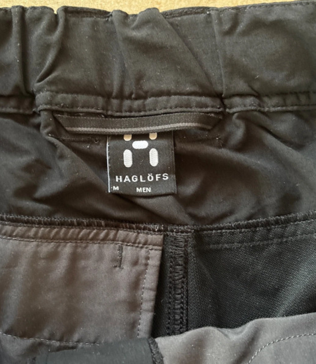 Robuste Trekking Hose von Haglöfs (M Herren) Climatic schwarz