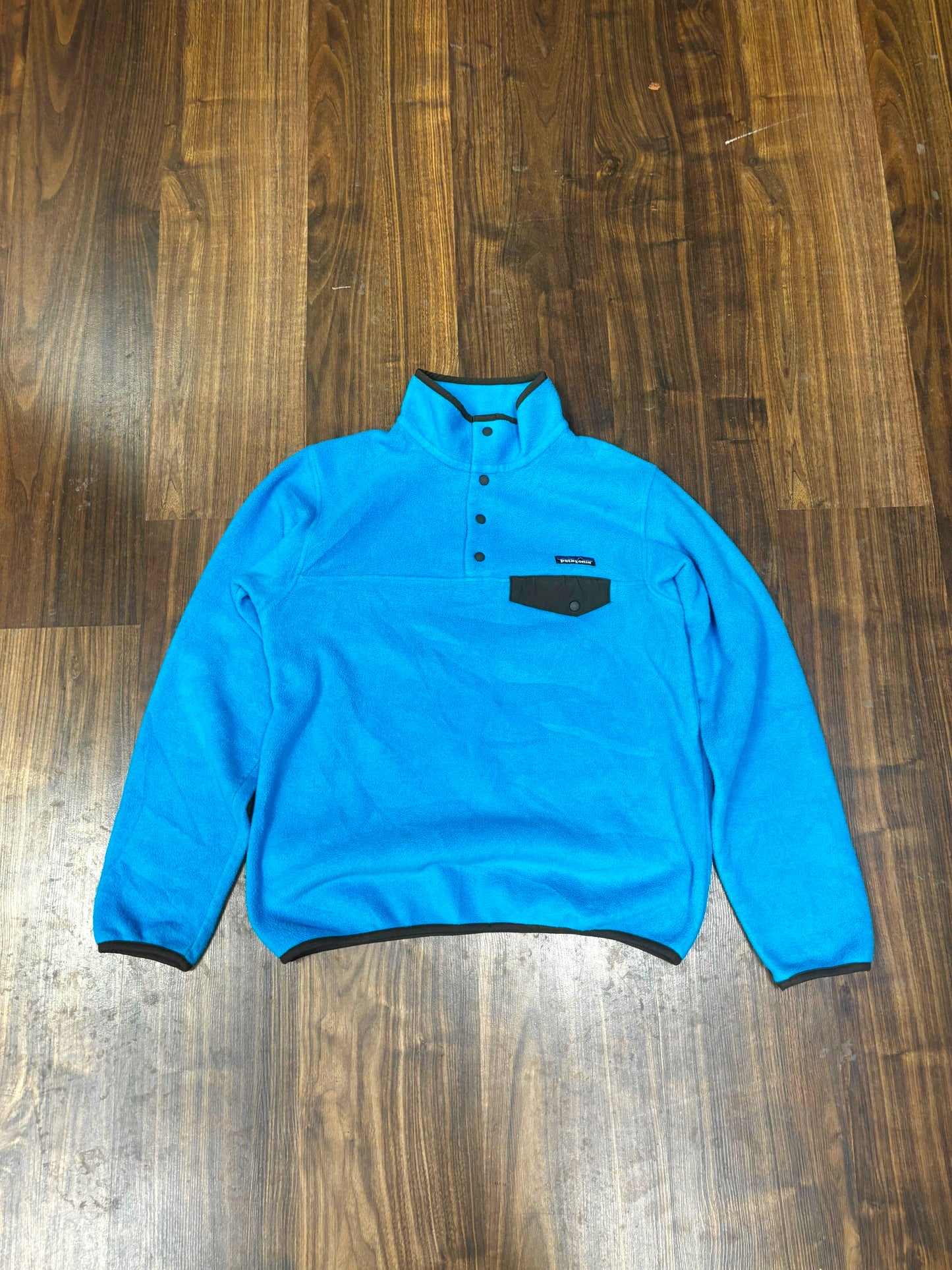 Fleece Pullover Patagonia Synchilla (M Herren / L Damen) blau
