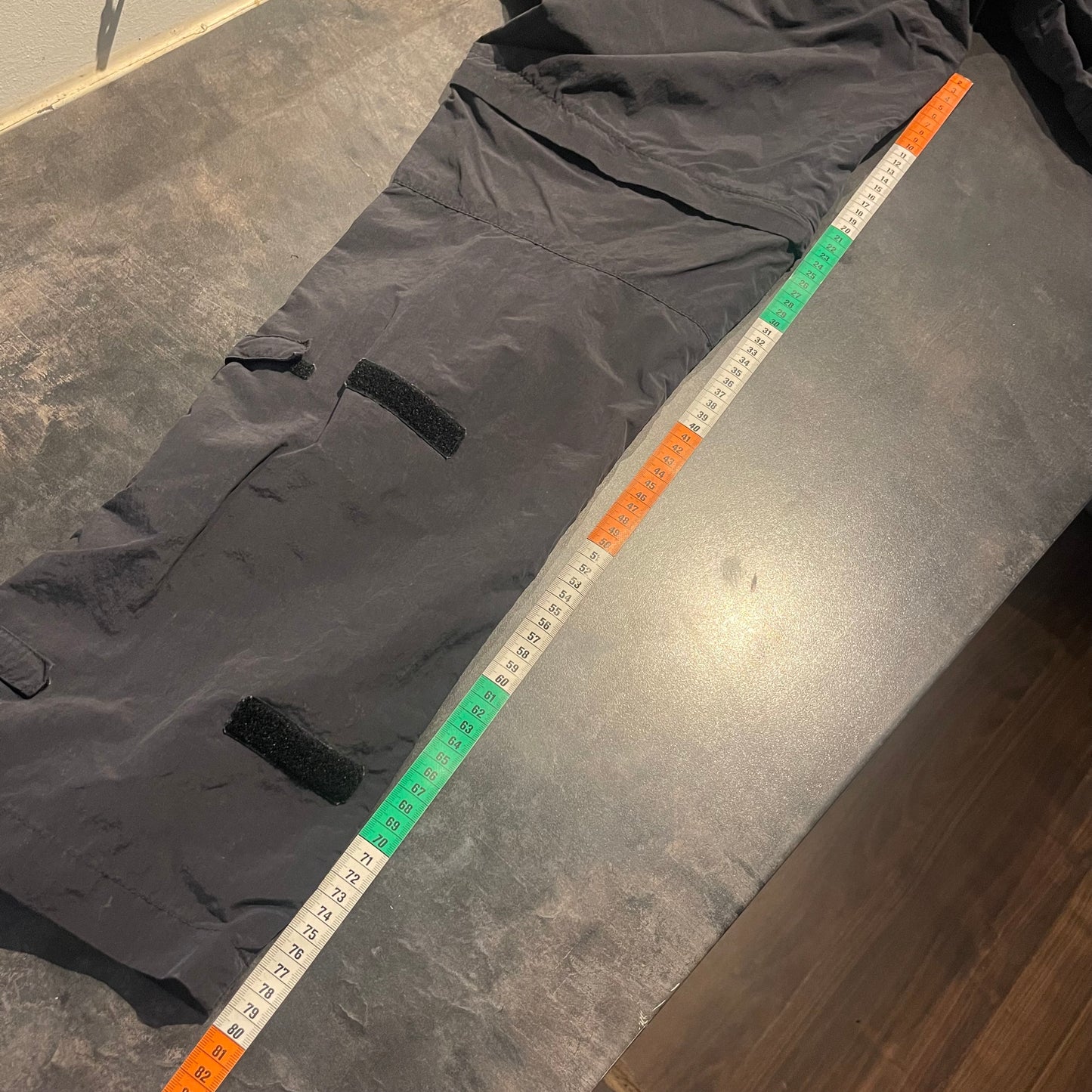 Zip Off Hose von Vaude (Herren M: 48) 2in1 Trekkinghose Anthrazit