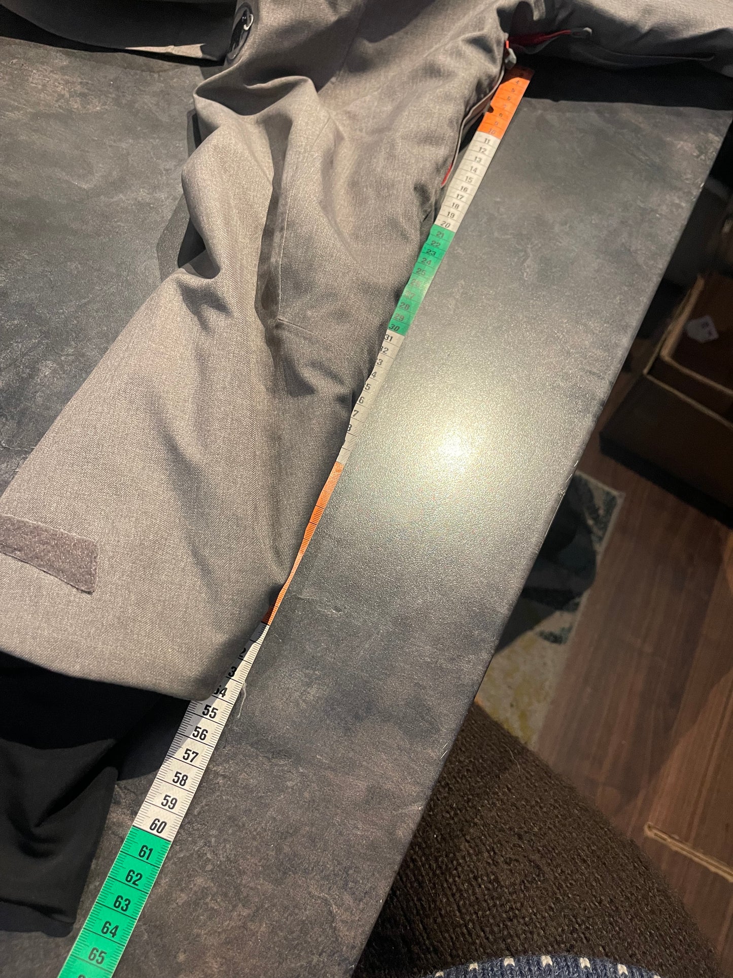 Ski Jacke von Mammut (M Herren) Hardshell gefüttert grau