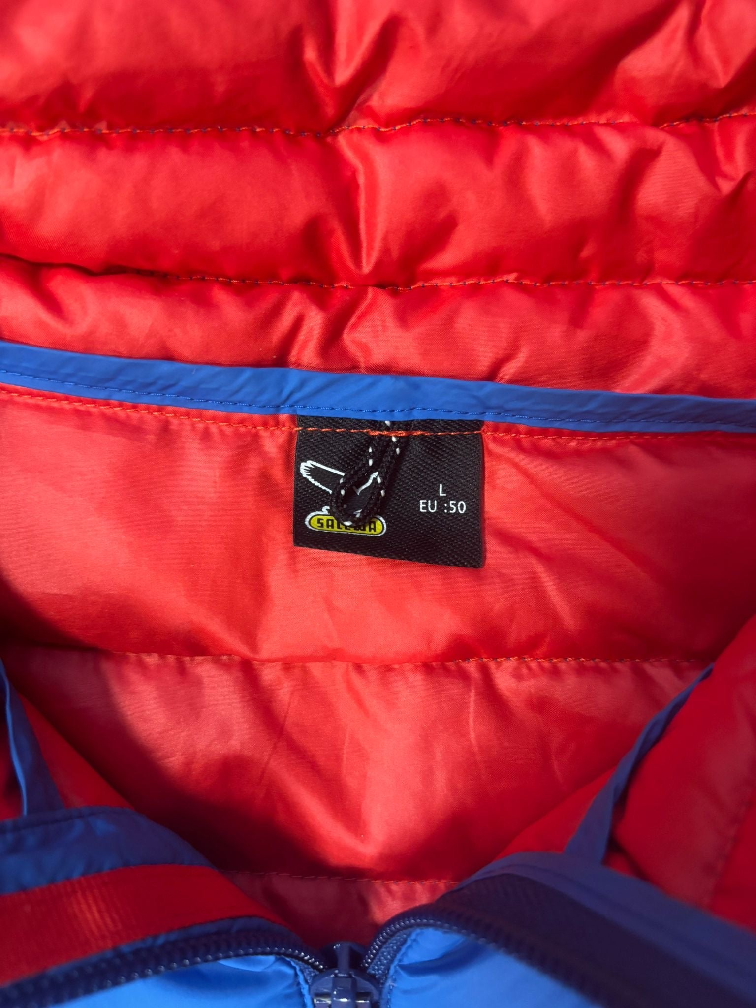 Daunen Weste von Salewa (L Herren) Isolationsweste blau - wanderlich.com