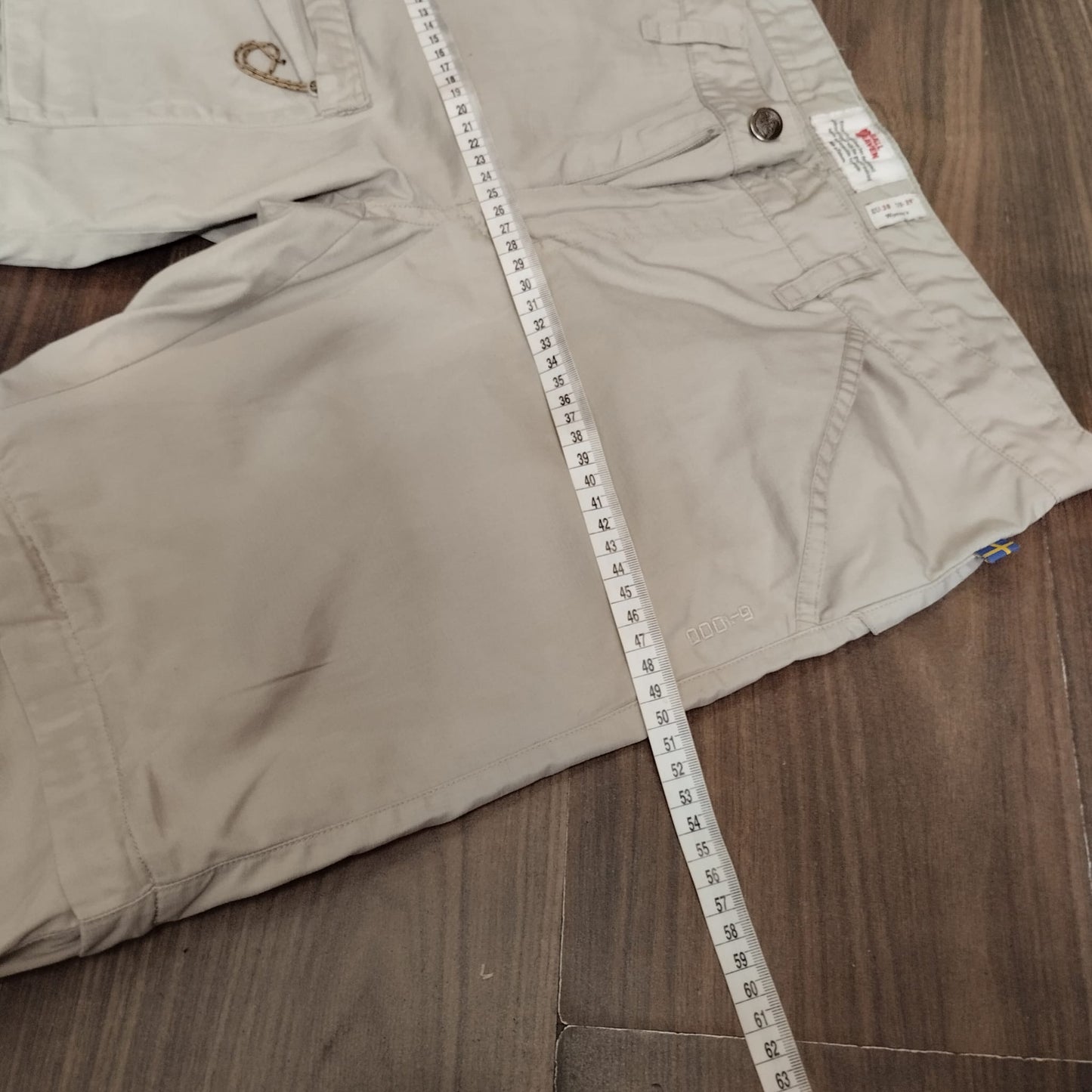 Zip Off Hose von Fjällräven (M /38 Damen) 2 in 1 creme