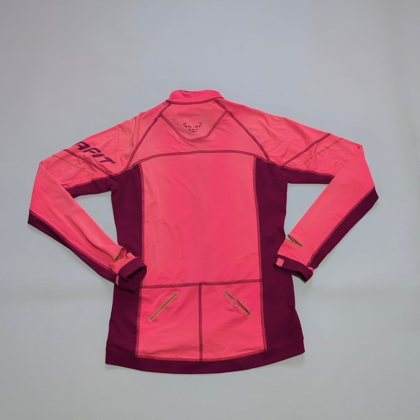 Sport Jacke (L Damen) von Dynafit Zip Sweatshirt rosa rot