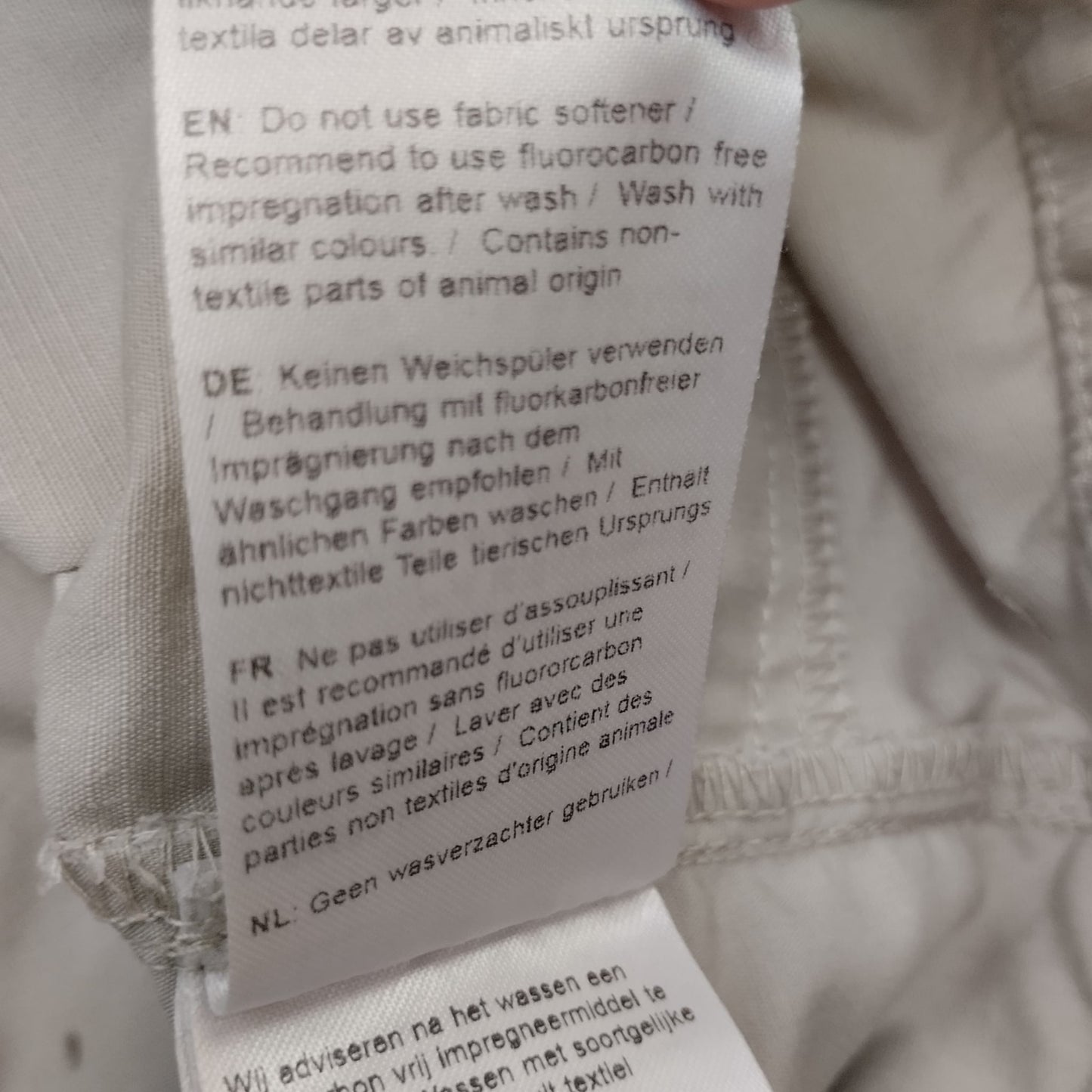 Zip Off Hose von Fjällräven (M /38 Damen) 2 in 1 creme