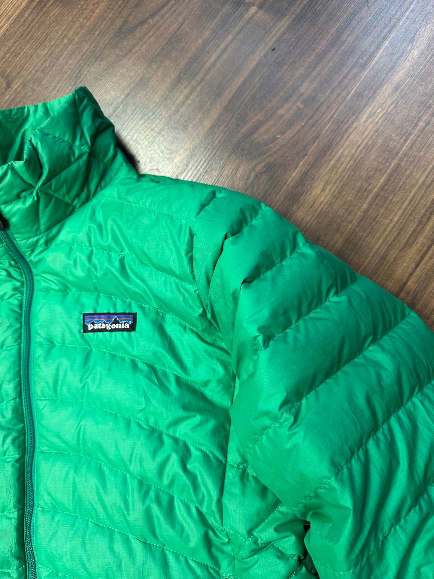 Patagonia Daunen Jacke (S Damen) Isolations Midlayer türkis grün