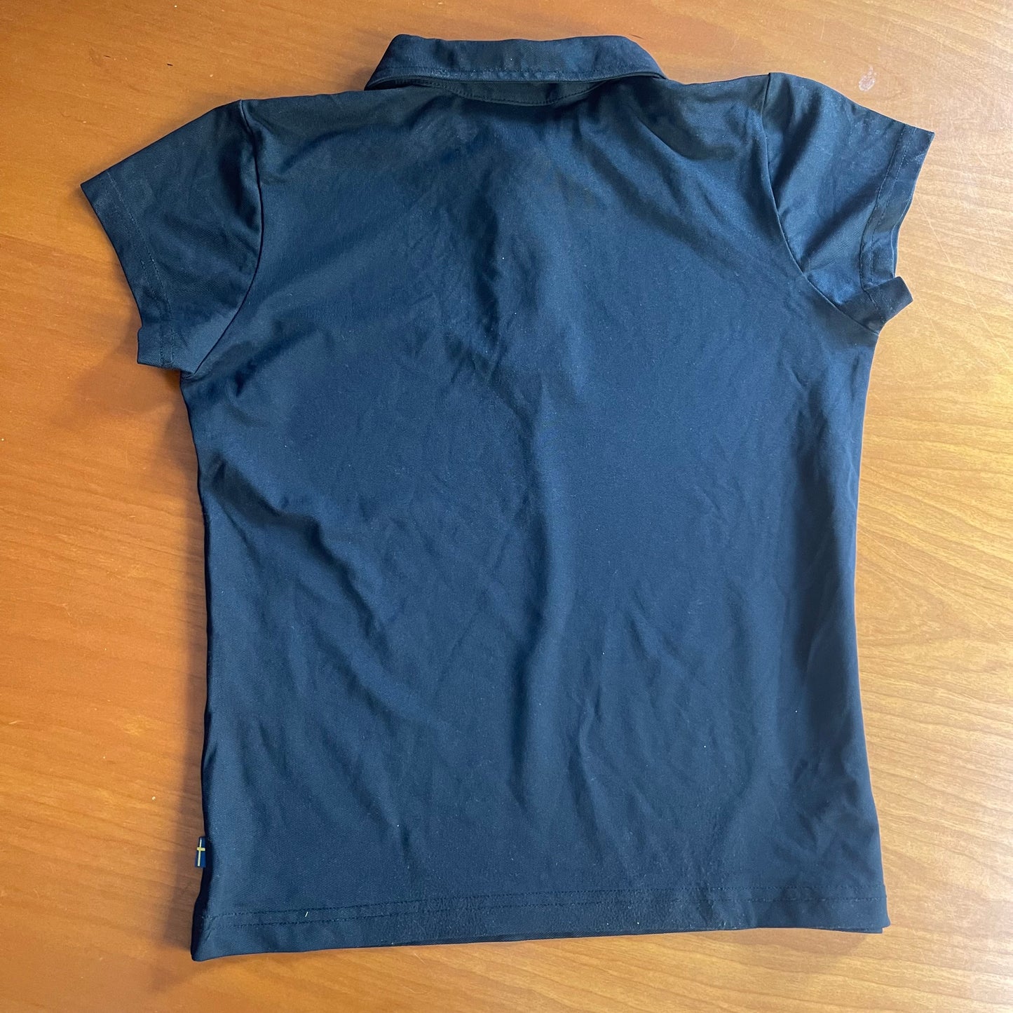 Polo-Shirt von Fjällräven (Damen XS) Kurzarm schwarz
