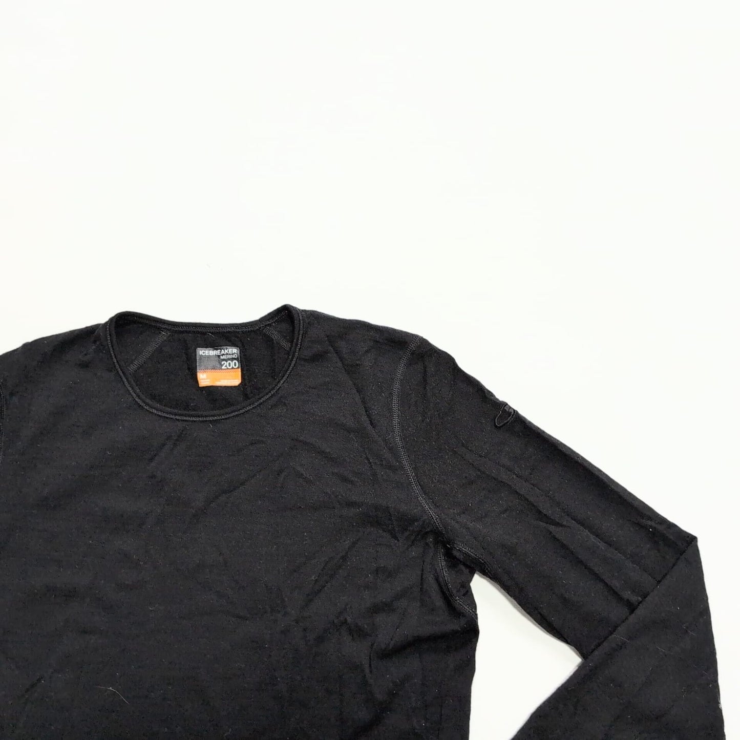 Merino 200 Longsleeve Icebreaker (M Damen) schwarz