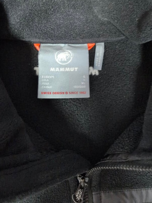 Warme Fleecejacke Mammut Innominata (L Herren) Polartec 200 schwarz - wanderlich.com