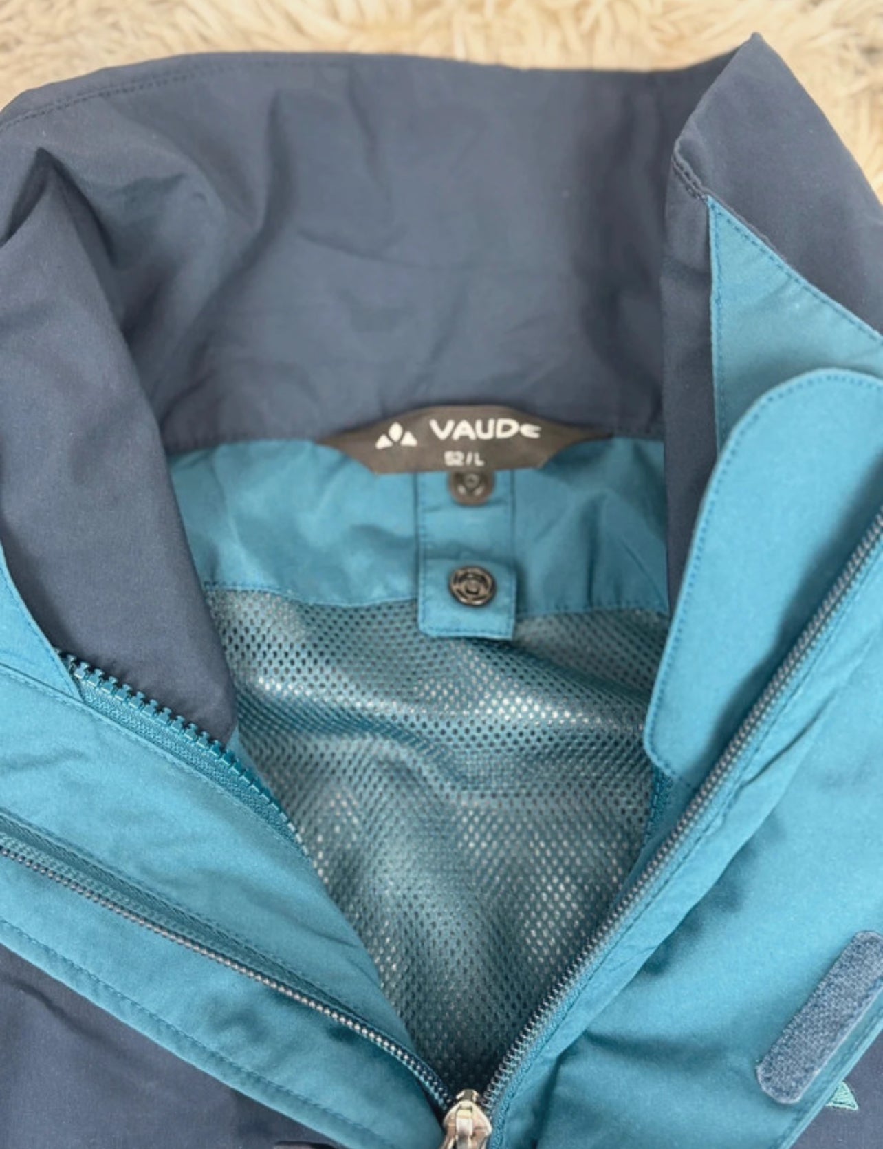 Regen Jacke von Vaude (L Herren ) blau
