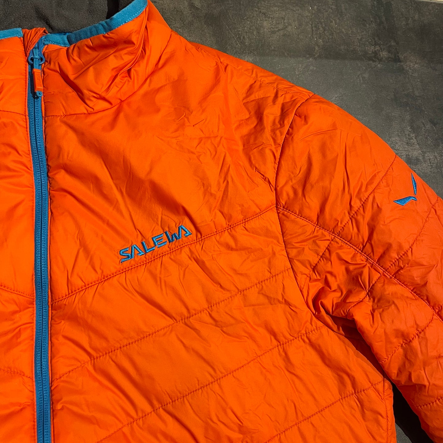 Stepp Jacke von Salewa (L Herren) Primaloft Insulation orange