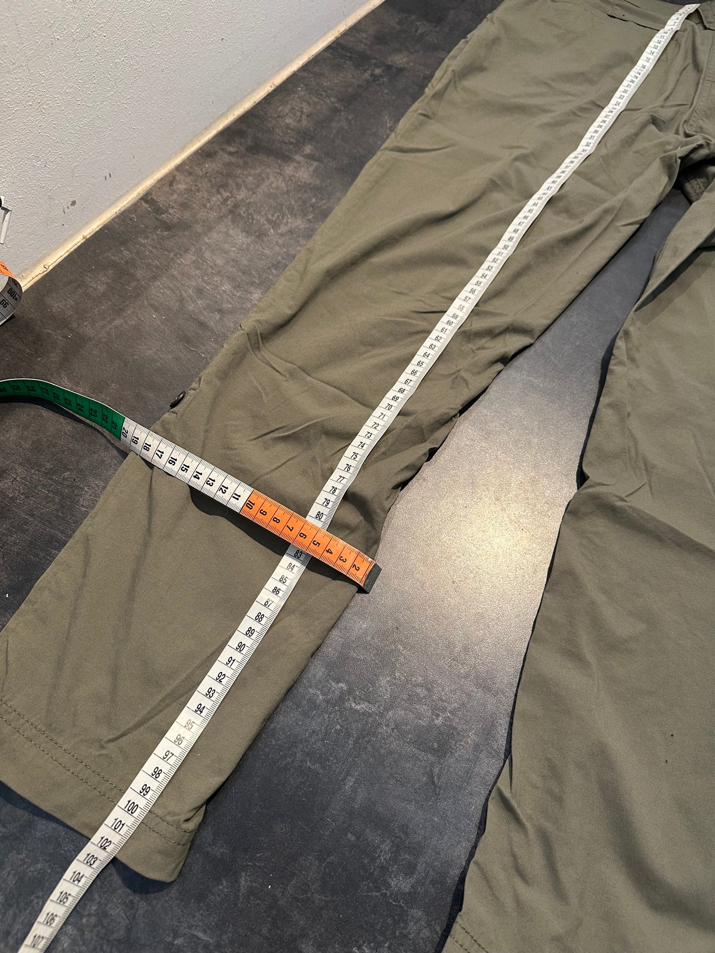 UV Shield Hose (M : 38 Damen) Jack Wolfskin khaki 2in1