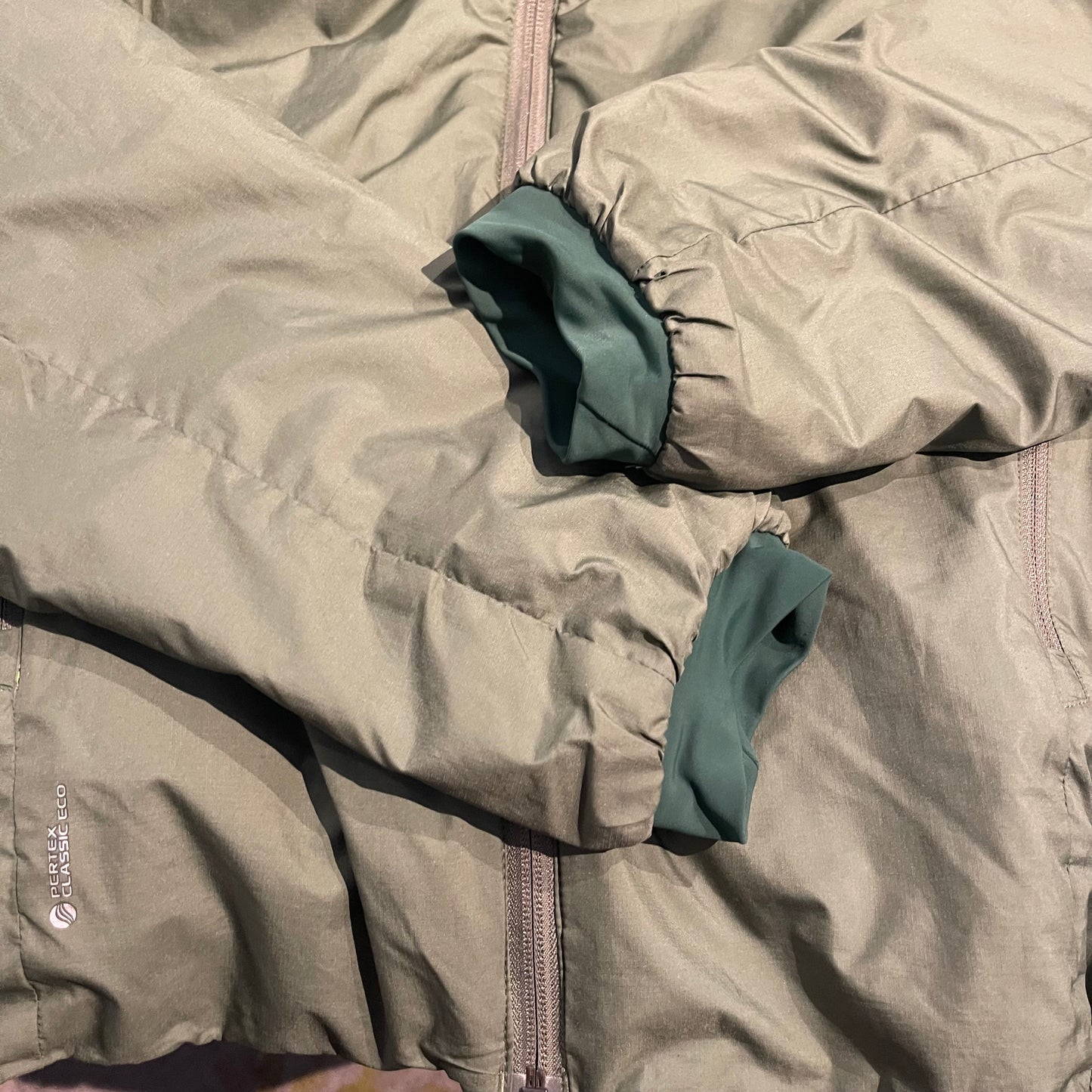 Warme Isolations Jacke von Haglöfs (M Herren) Barrier Pertex grün
