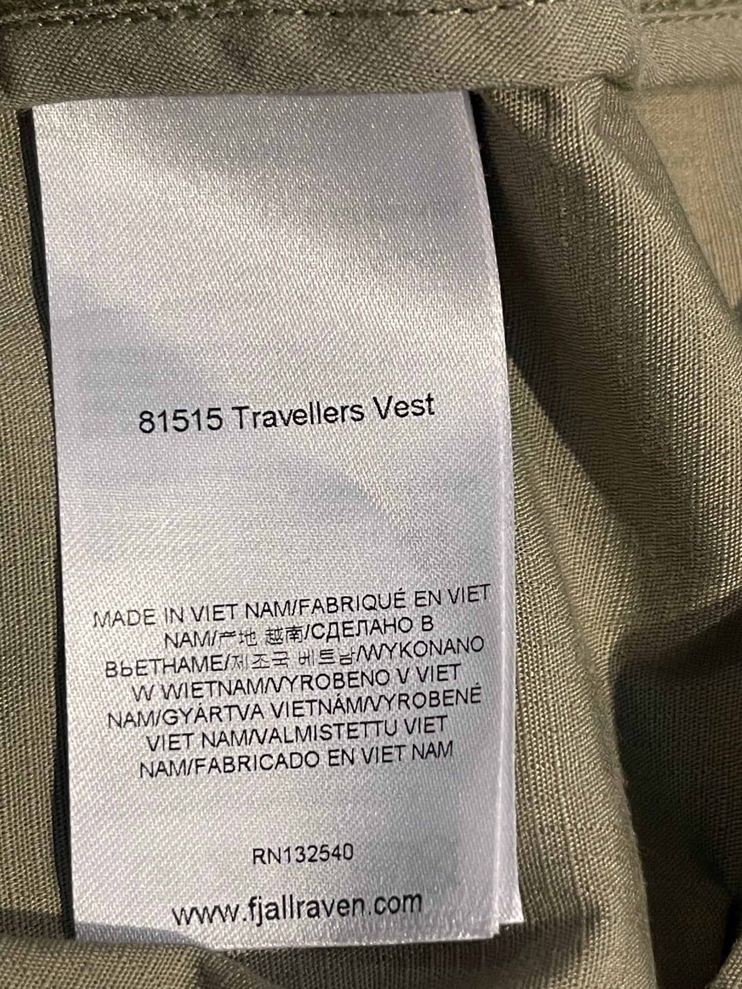 Weste von Fjällräven (L Herren) G-1000 hell- beige