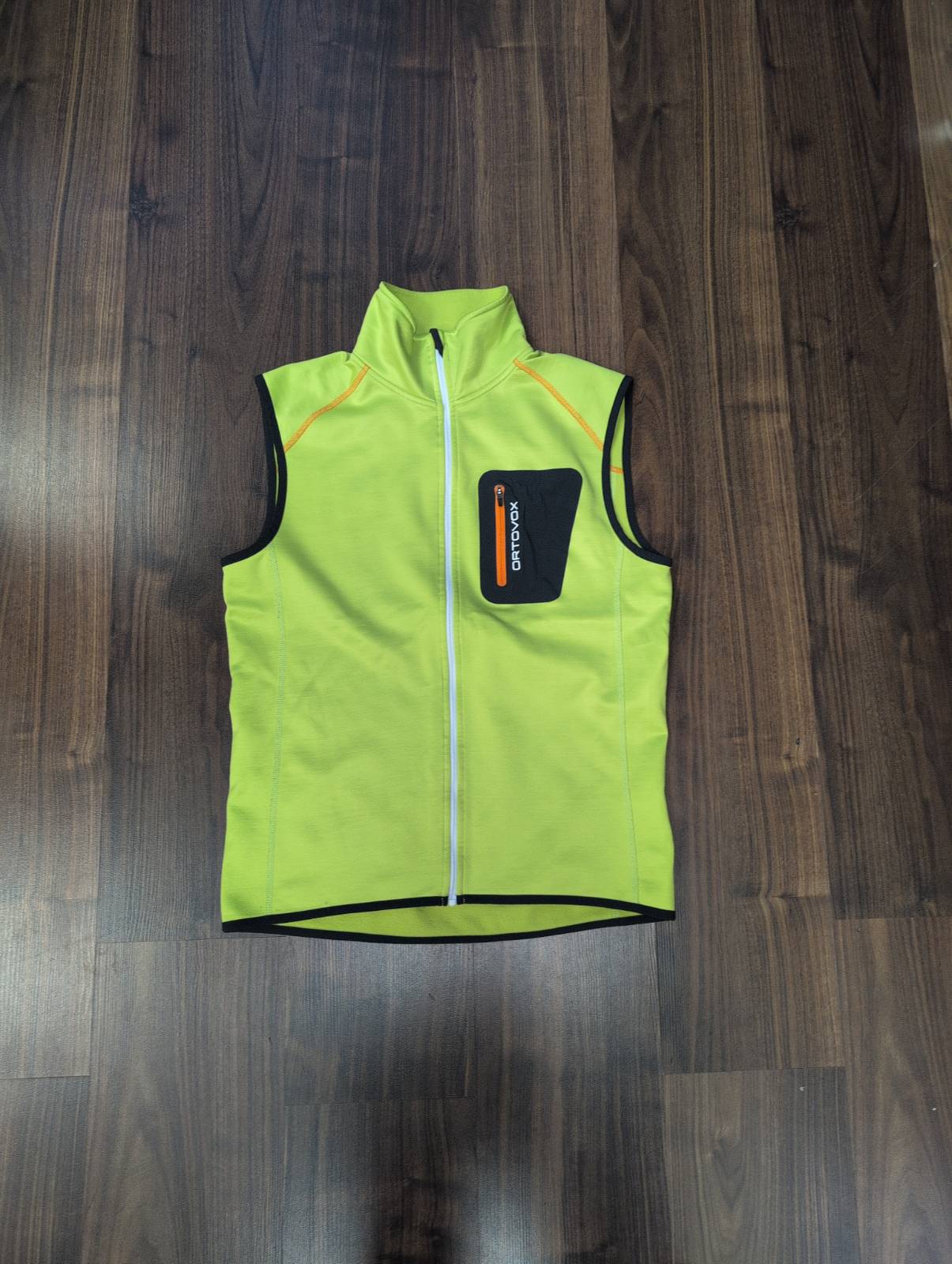 Weste von Ortovox Merino Inside (M Herren) neon - wanderlich.com