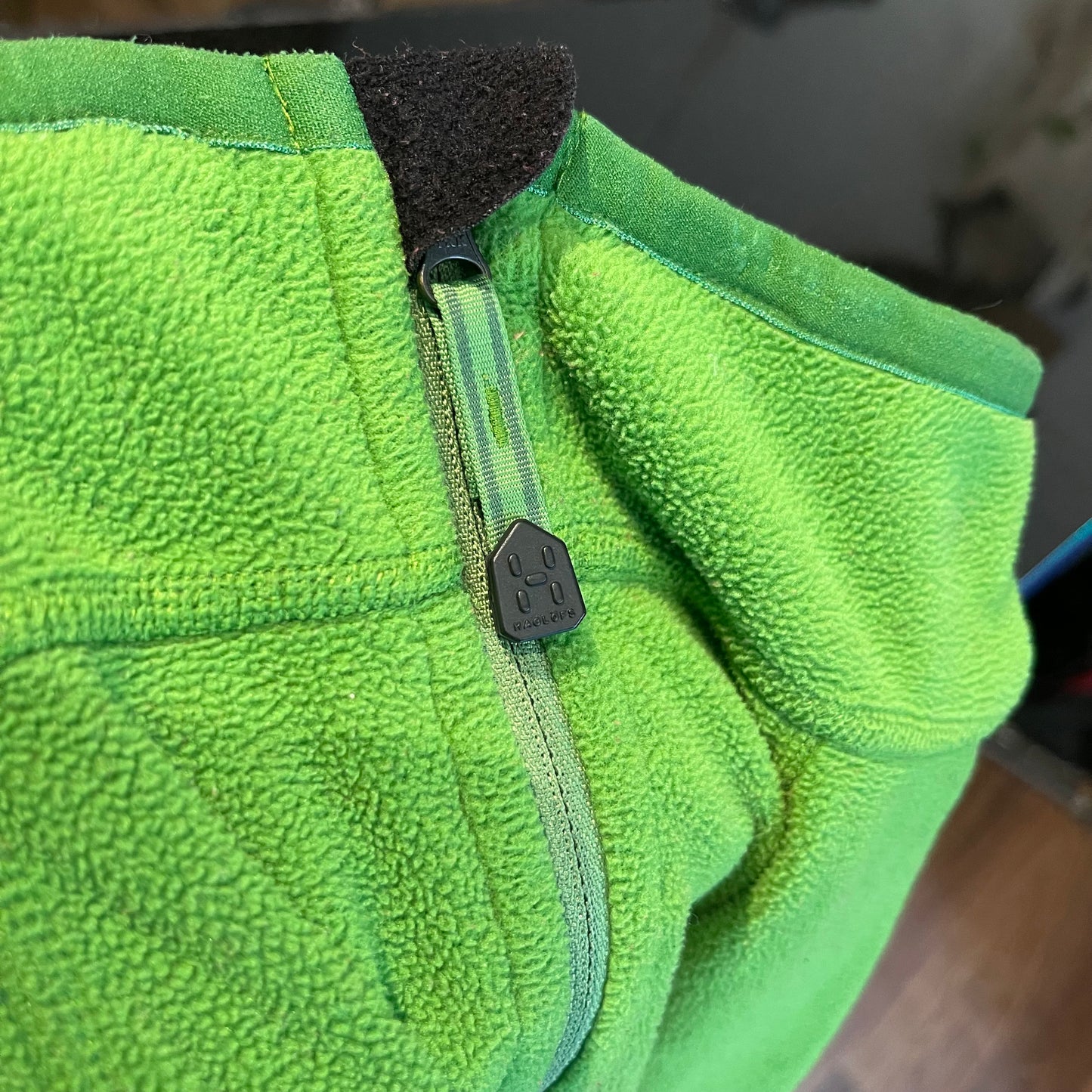 Fleece Jacke von Haglöfs (L Herren) Polartec grün