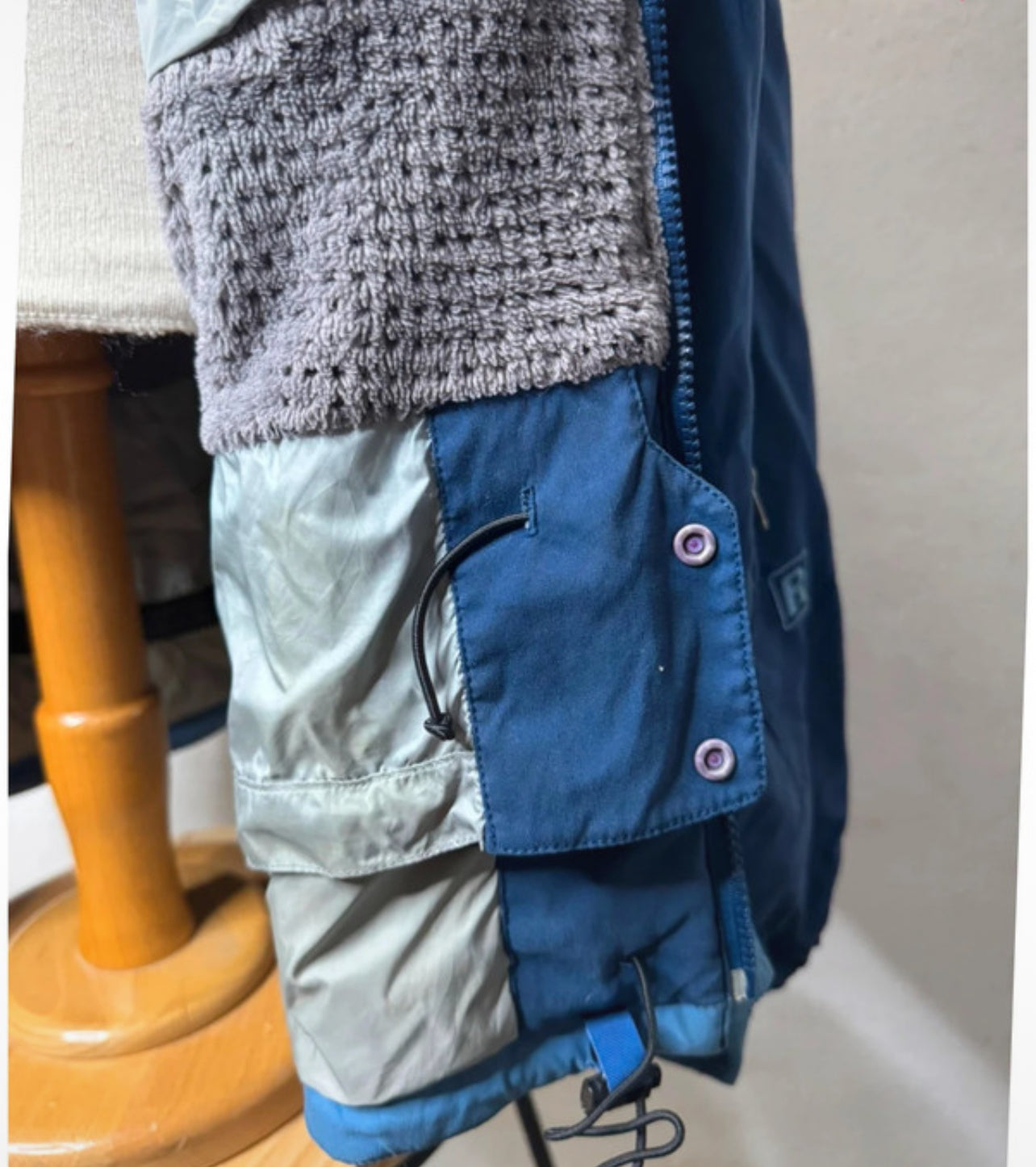 Winter Sport Jacke von Patagonia (L-XL Herren) Regulator R1 blau