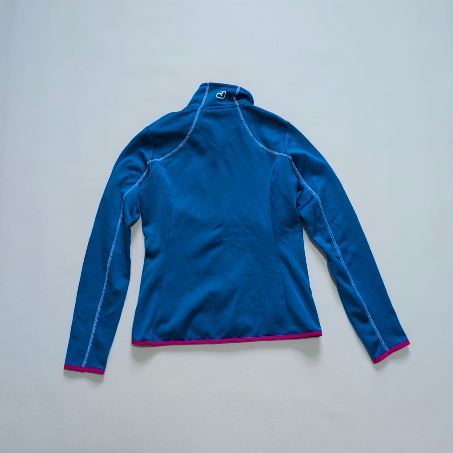 Ortovox Zipper Jacke Merino inside (S Damen) blau - wanderlich.com