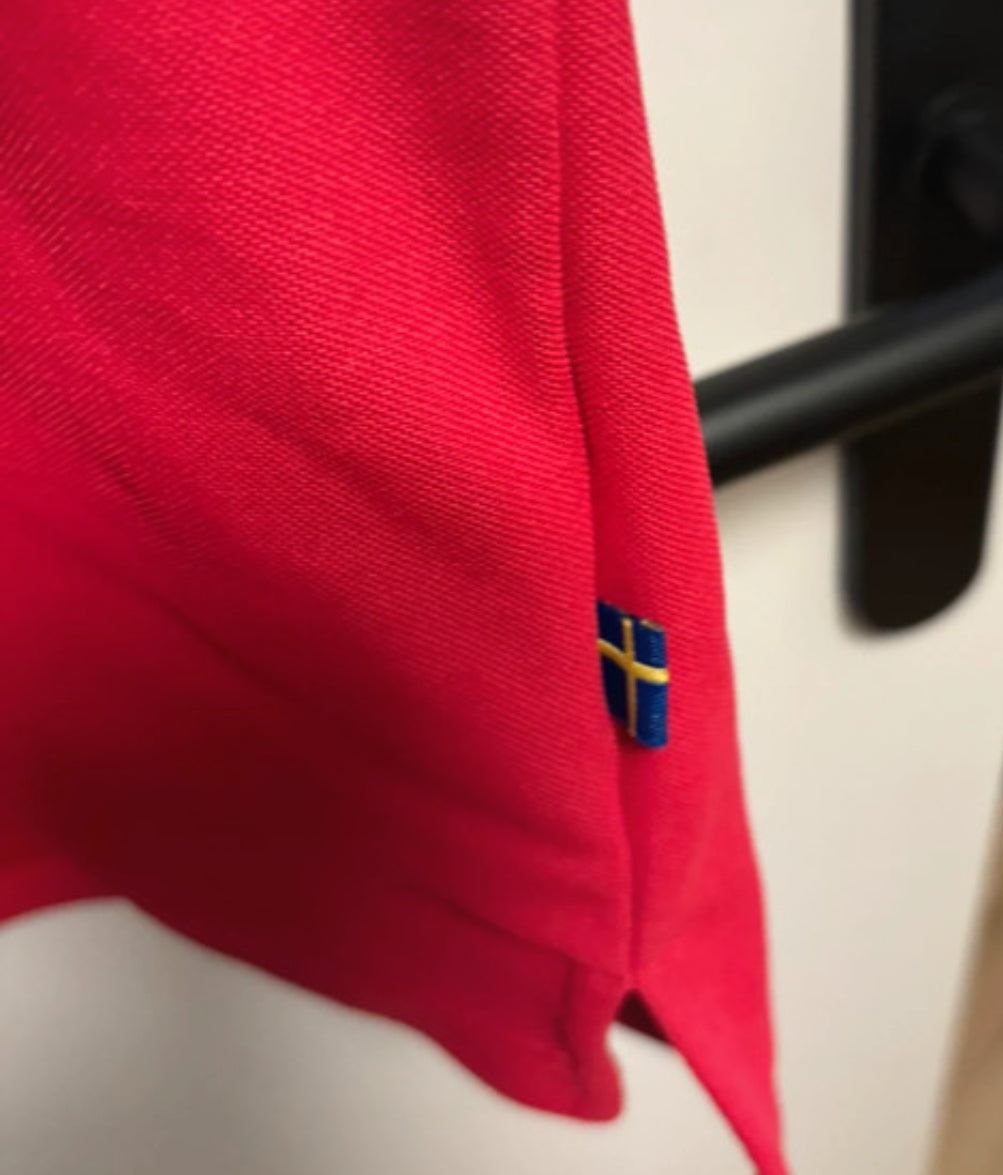 Kurzarm Polo-Shirt von Fjällräven (M Herren) rot