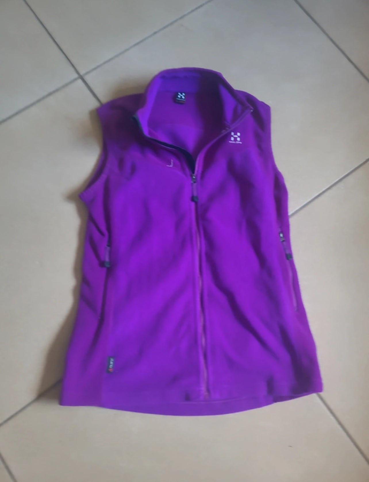 Weste Haglöfs (M Damen) Polartec Midlayer lila