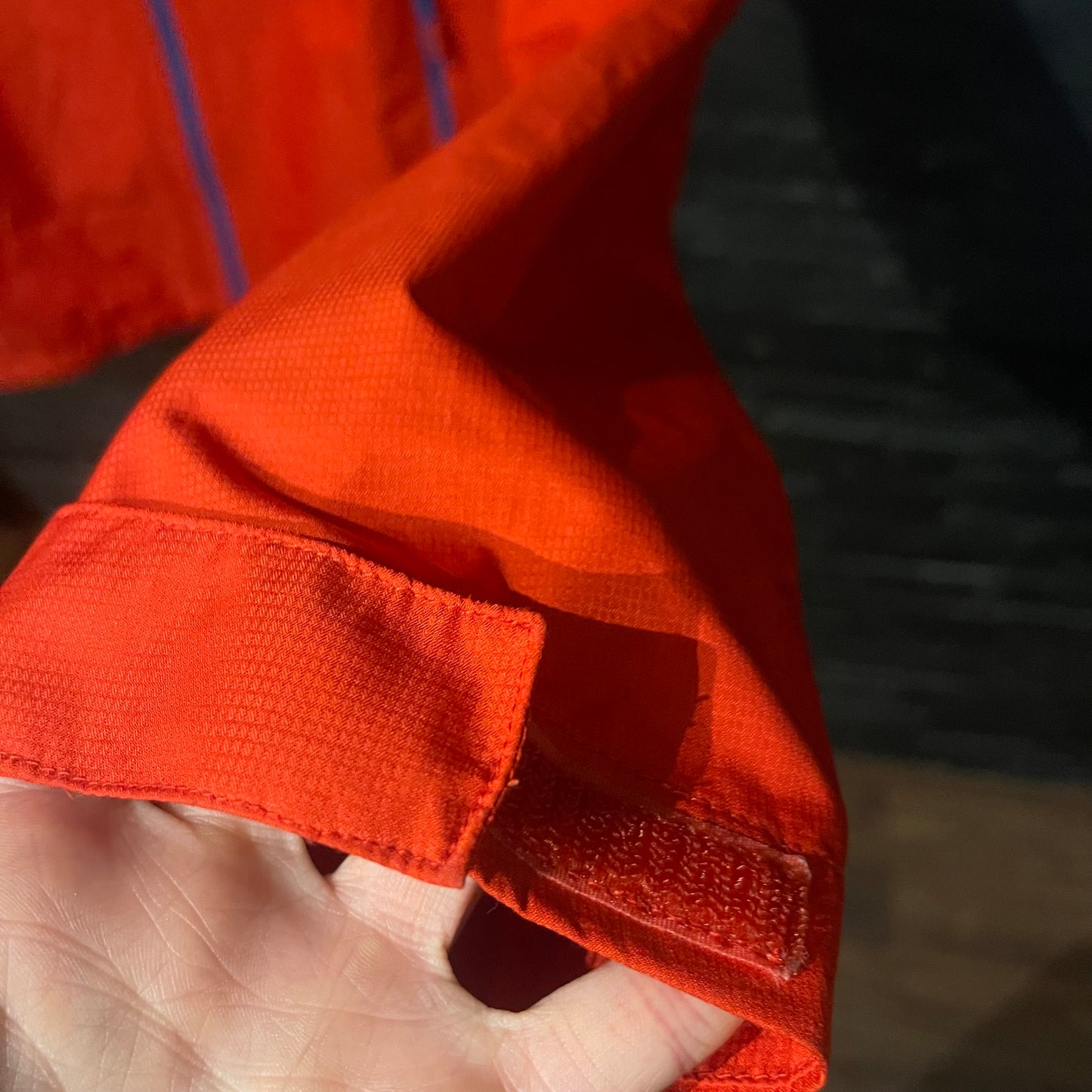 2-lagige Regen Jacke von Salewa (L Herren) Hardshell orange