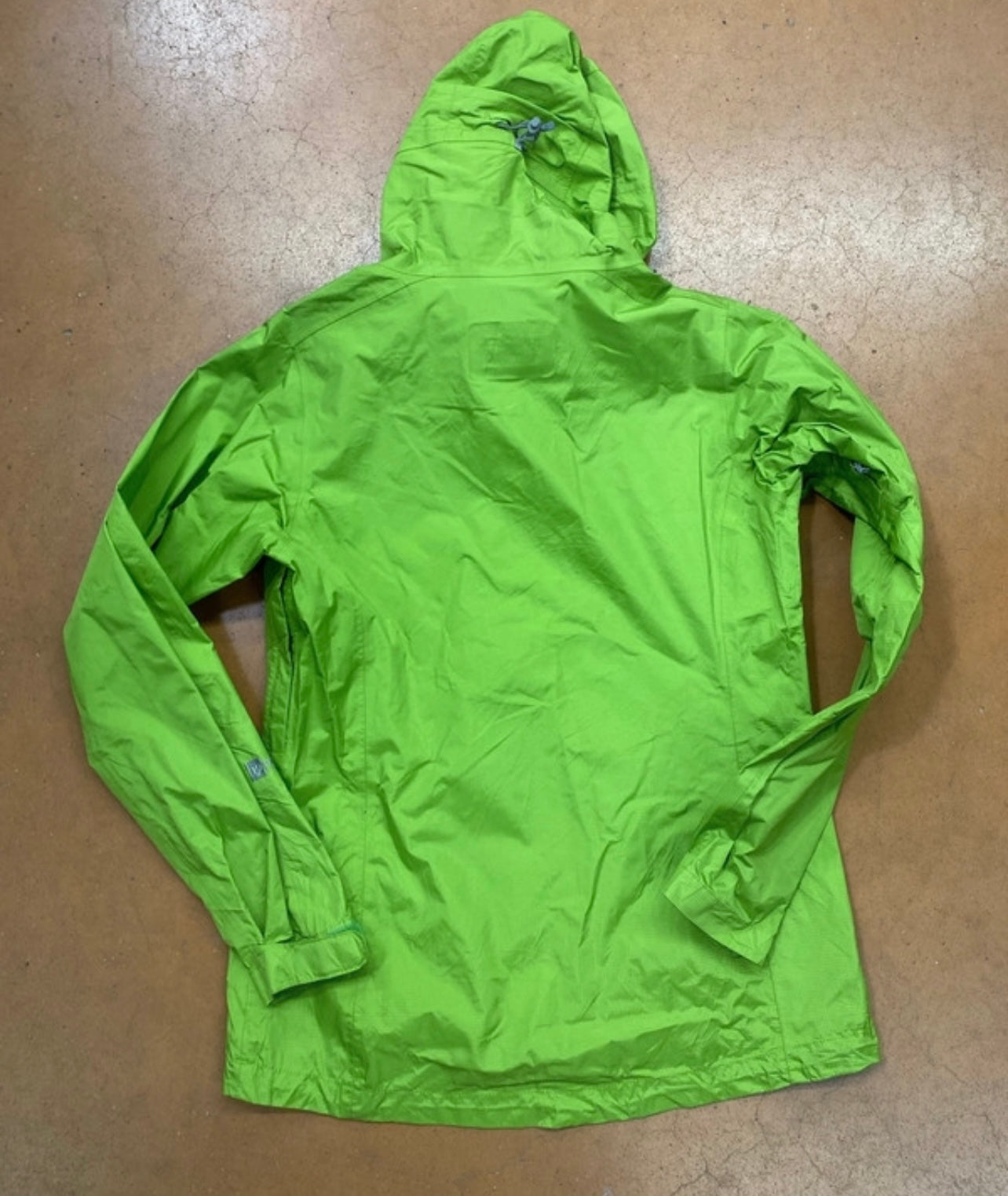 Hardshell Jacke von Patagonia (XS Damen) H2No™ Regenjacke schwarz und grün