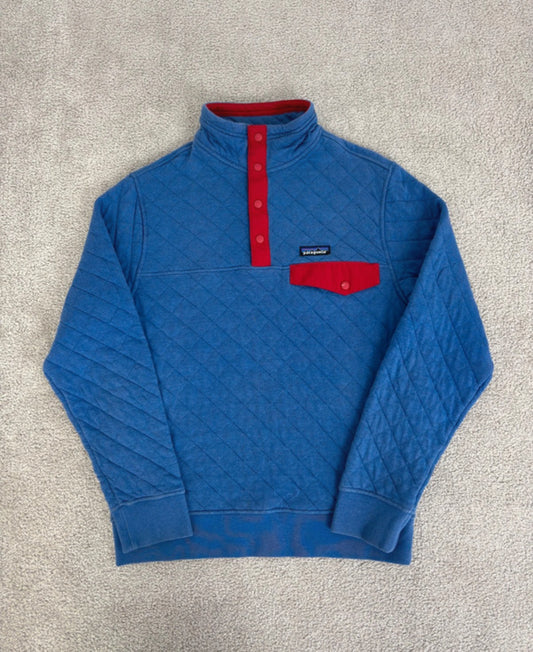 Patagonia Pullover (S Herren) Organic Cotton blau