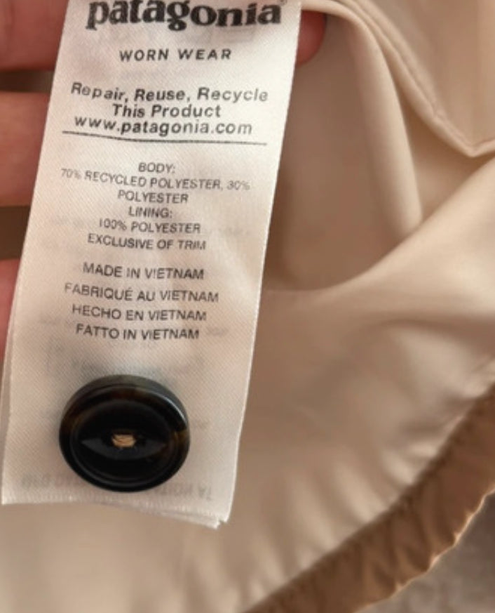 Teddy Jacke Patagonia (S Damen) Retro Pile creme