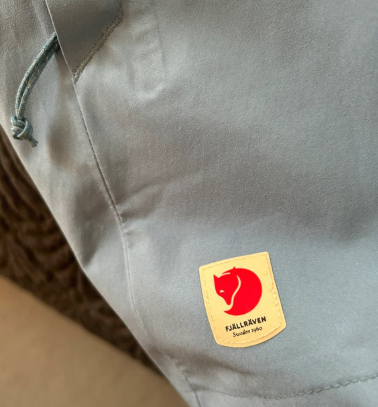 Fjällräven 2,5L Regen Jacke (L Damen) HYDRATIC JACKET stahlblau